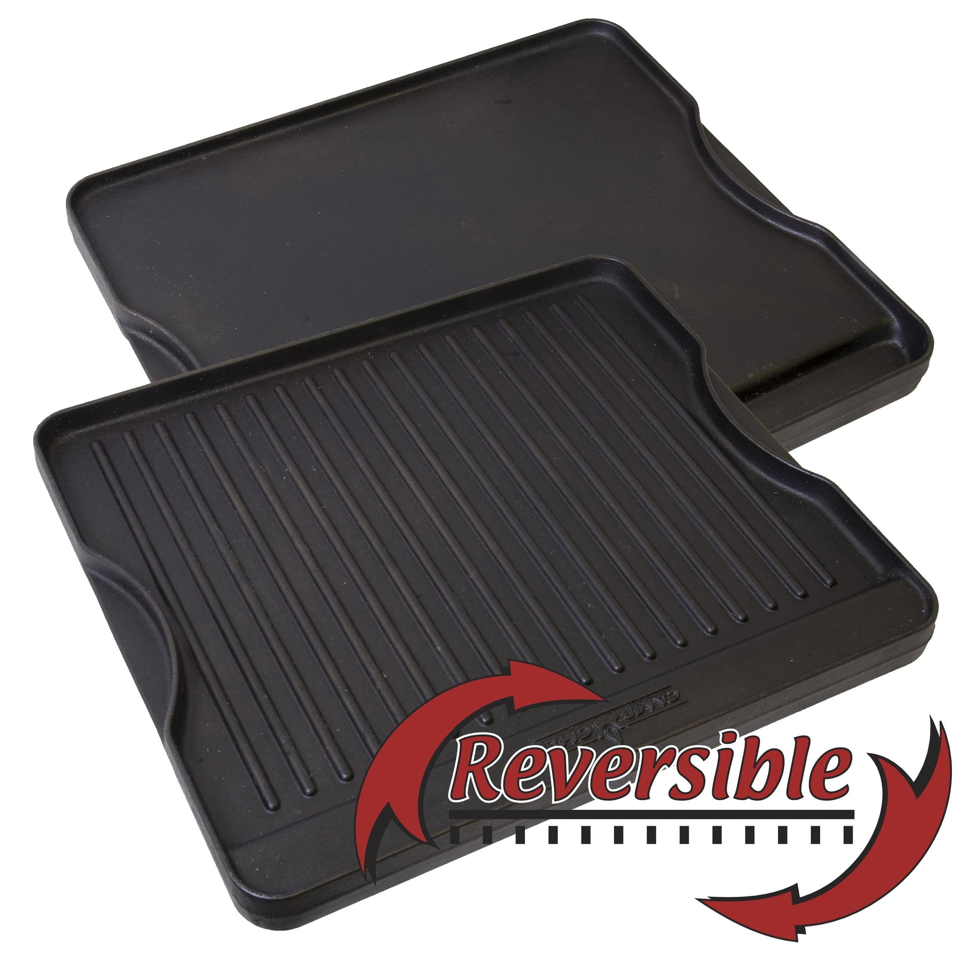 Camp Chef Cast Iron Reversible Griddle and Grill Cook Top, 14x16, CGG16B