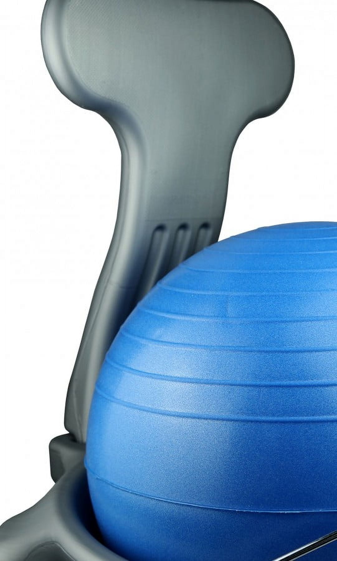 CanDoÂ® Ball Chair - Plastic - Mobile - with Back - Child Size - with Blue Ball