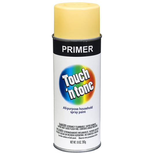 6 Pack, Canary Yellow, Touch 'n Tone Gloss General Purpose Spray Paint-55272830, 10 oz
