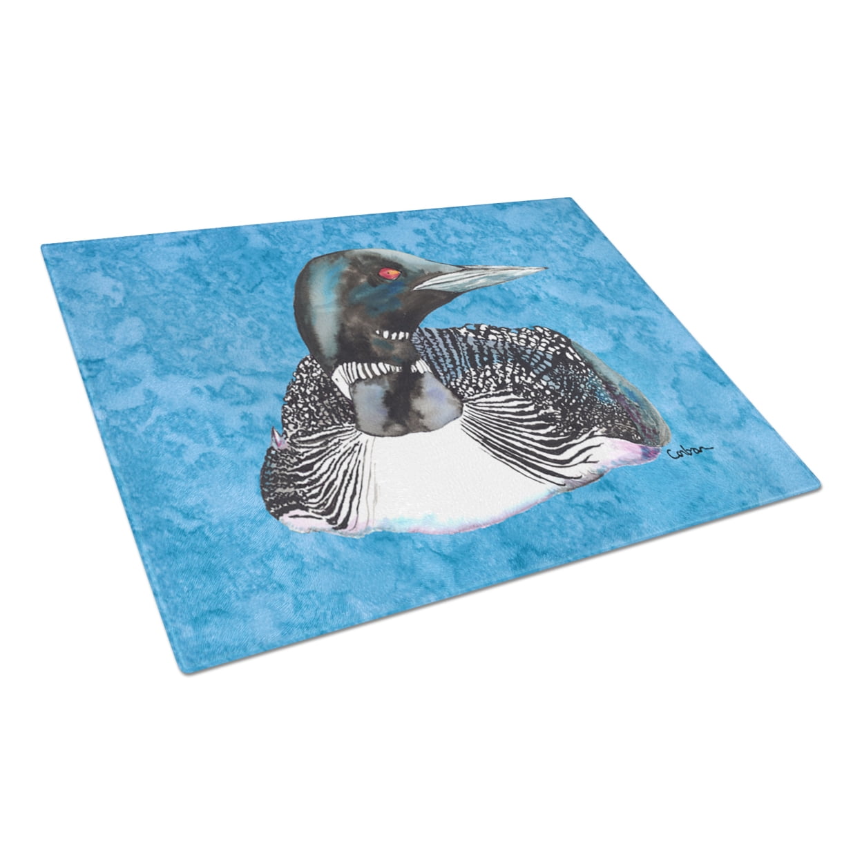 Loon Glass Cutting Board Large