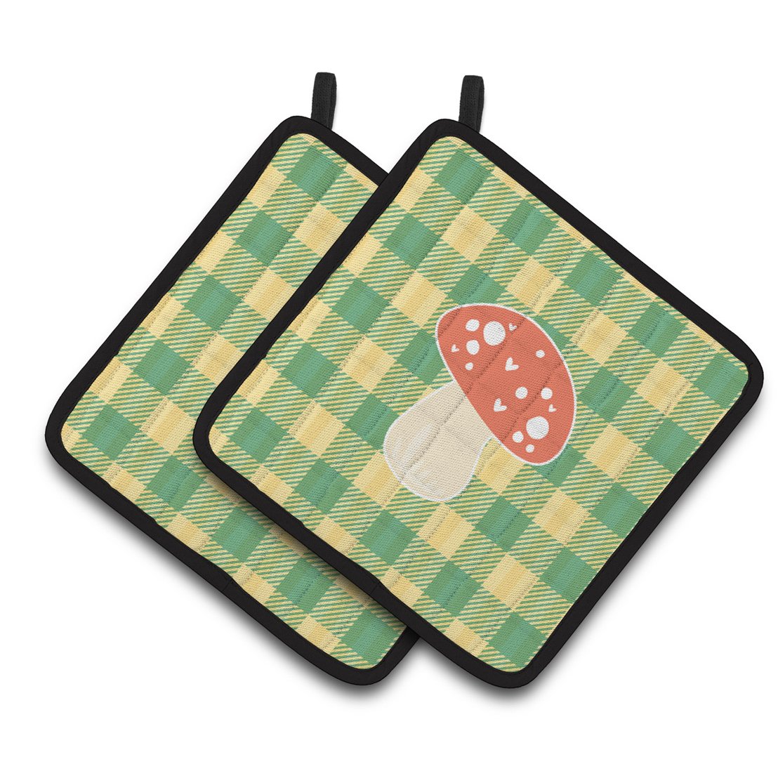 Mushroom Pair of Pot Holders