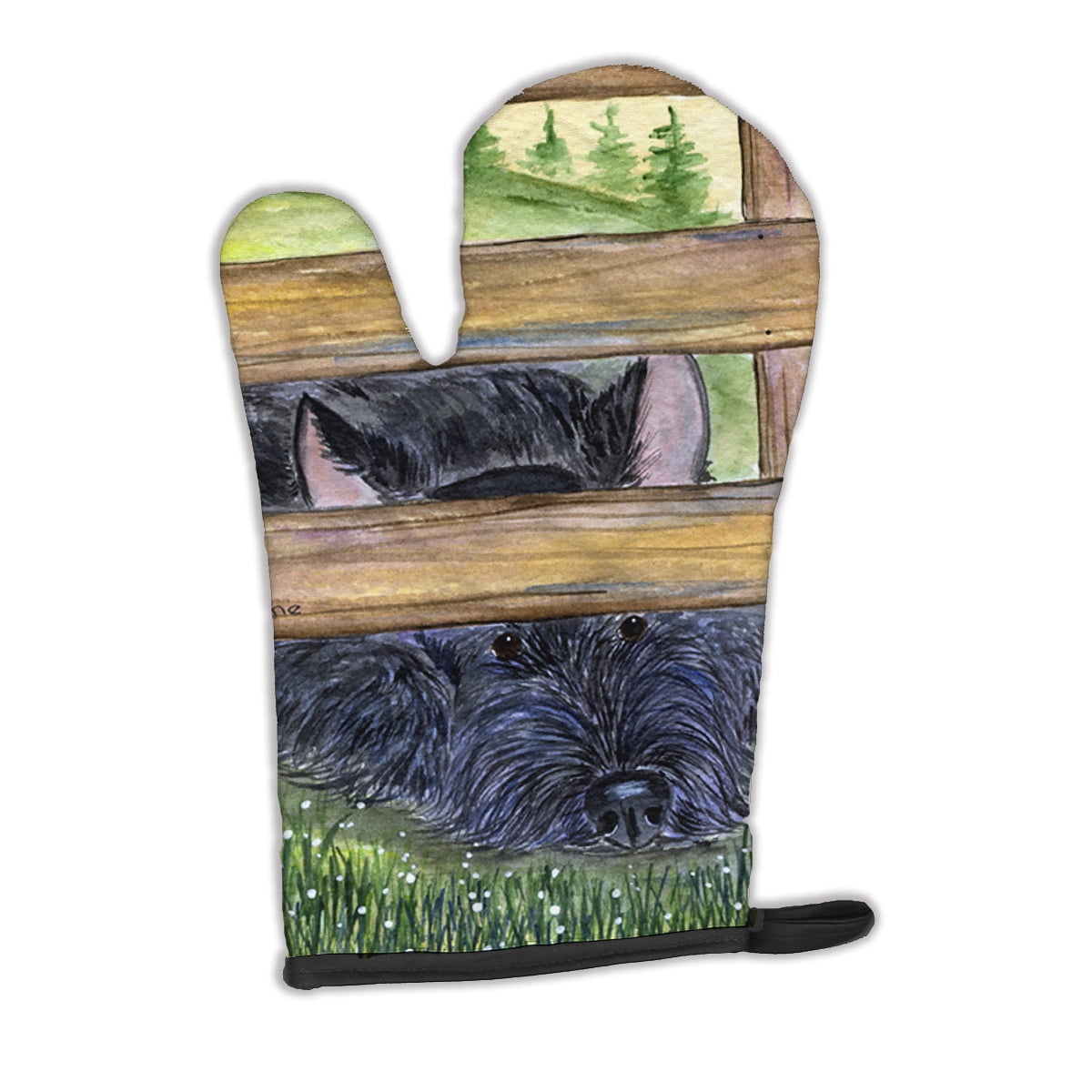 Scottish Terrier Oven Mitt