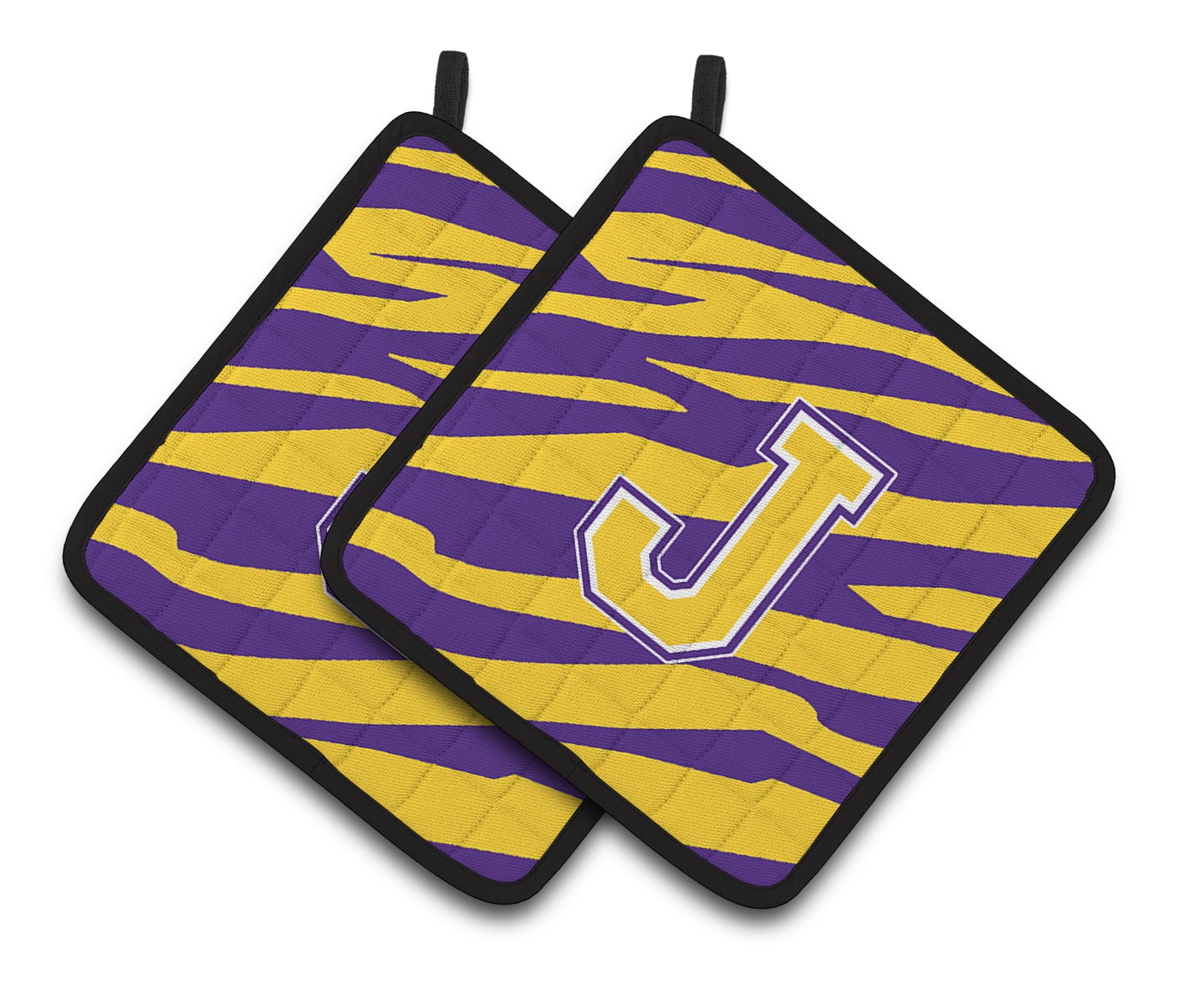 Caroline's Treasures Tiger Stripe Potholder (Set of 2)