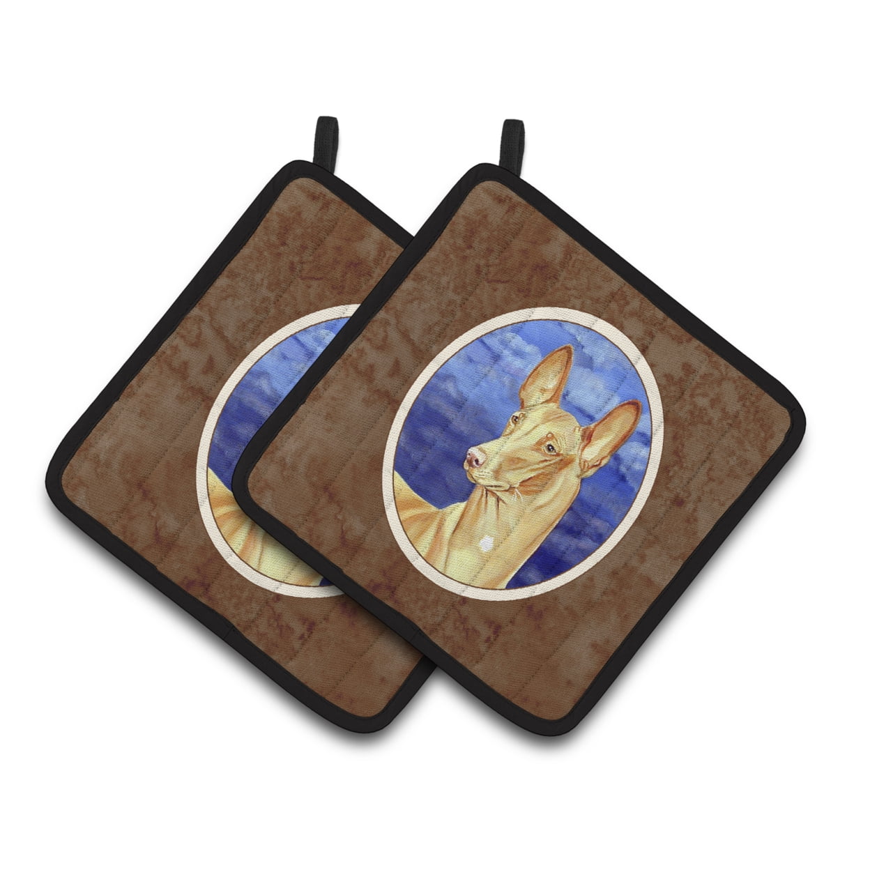 Pharaoh Hound Pair of Pot Holders