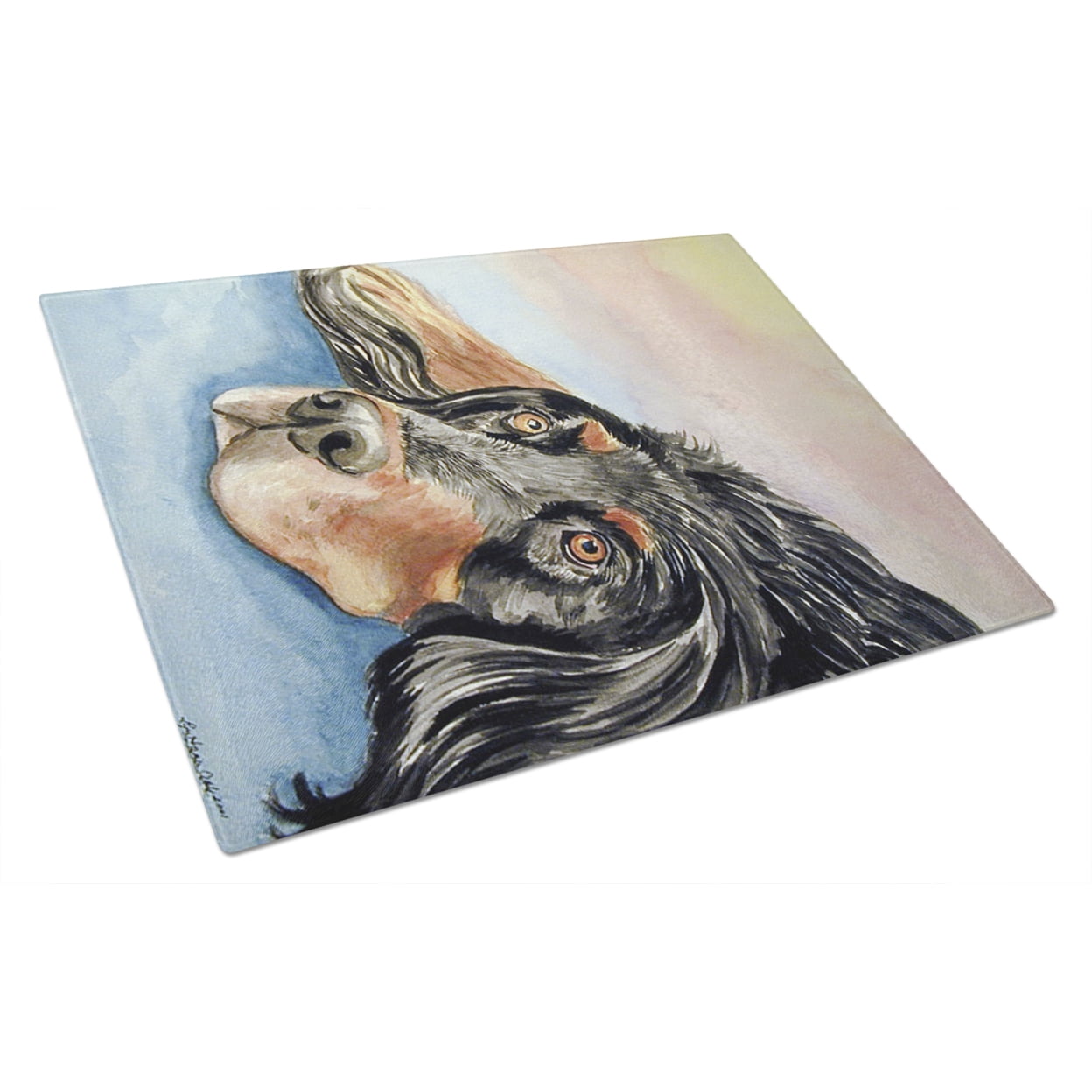 Carolines Treasures 7062LCB Gordon Setter Glass Cutting Board Large, 12H x 16W, multicolor
