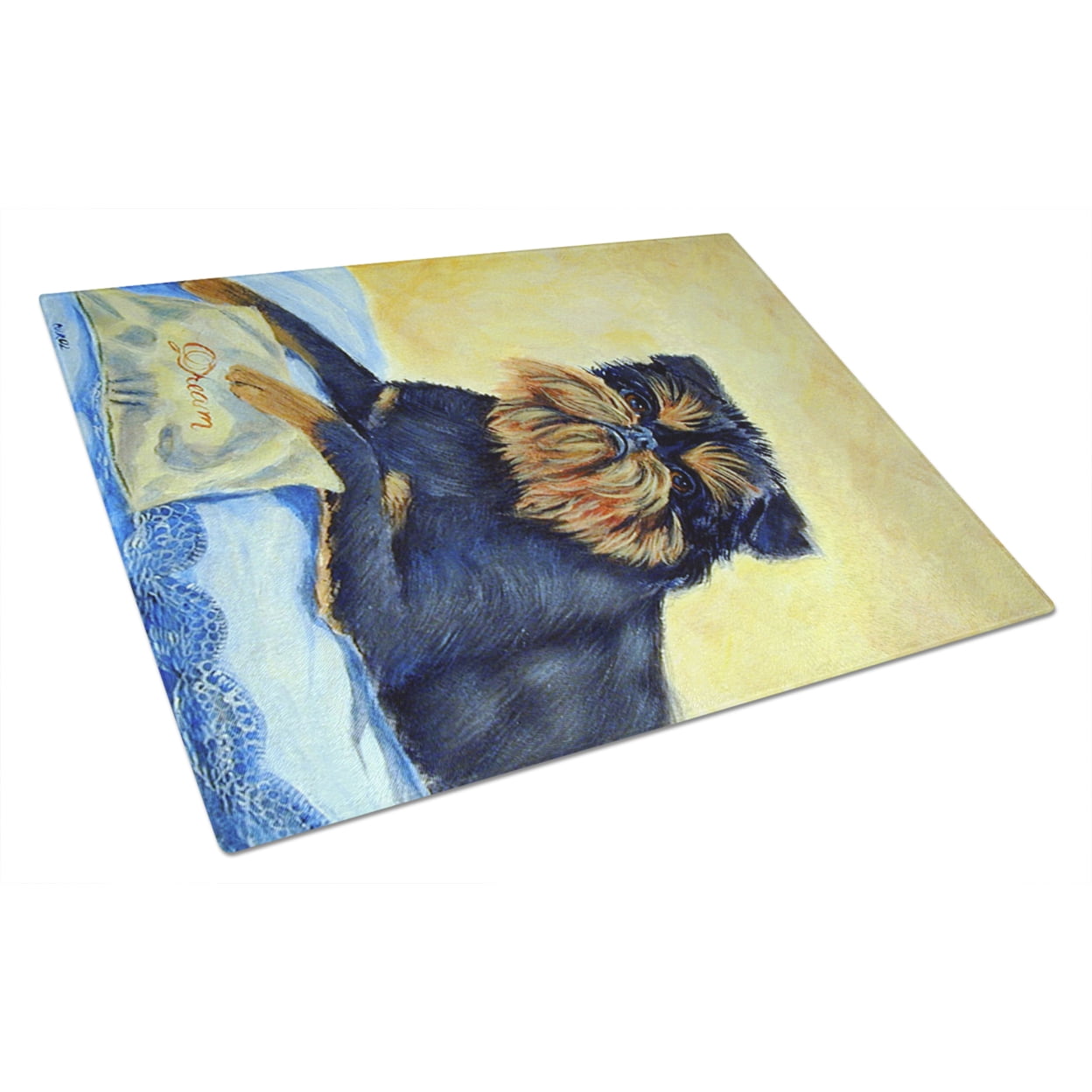 Carolines Treasures 7146LCB Brussels Griffon Glass Cutting Board Large, 12H x 16W, multicolor