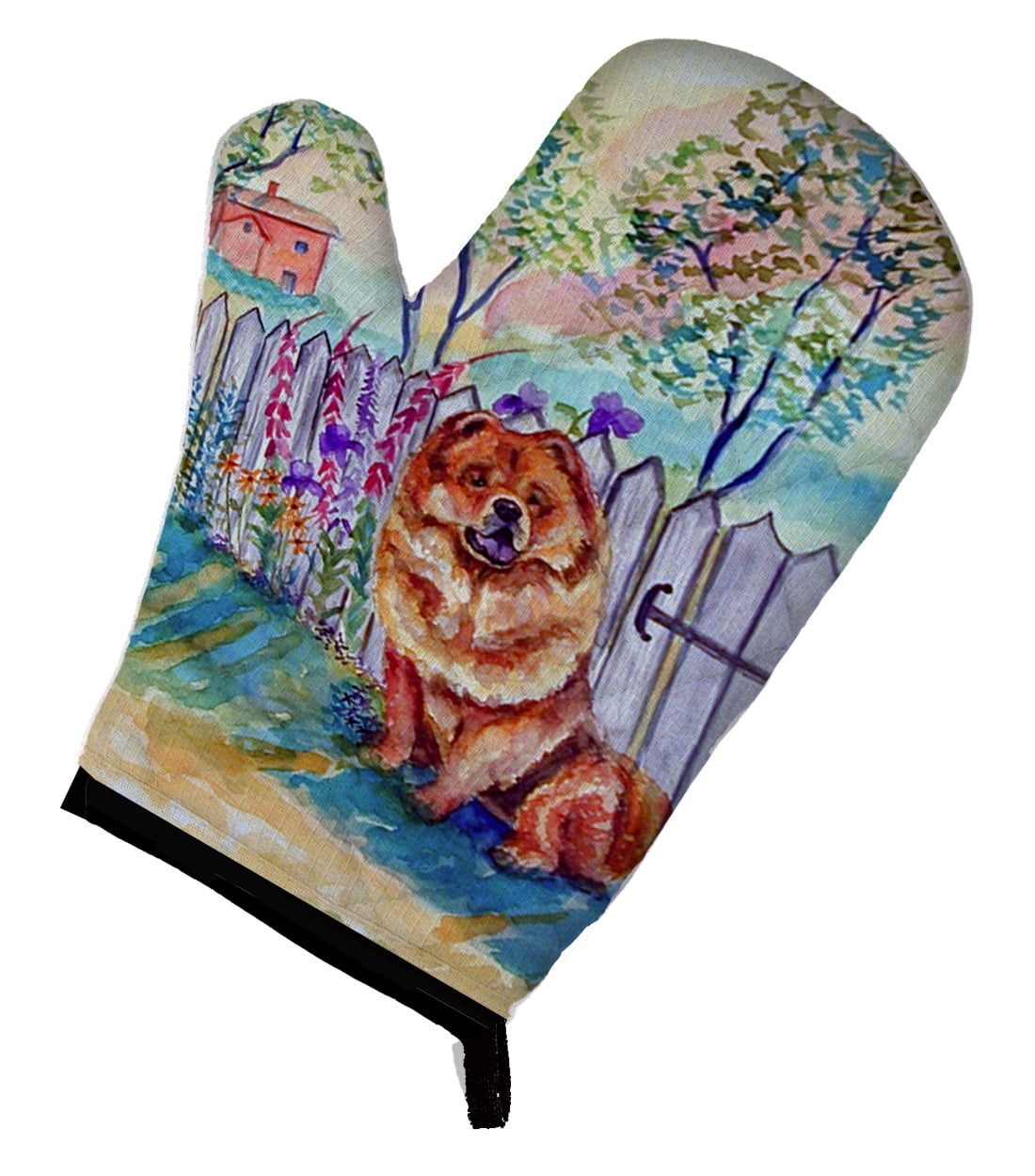 Chow Chow Oven Mitt