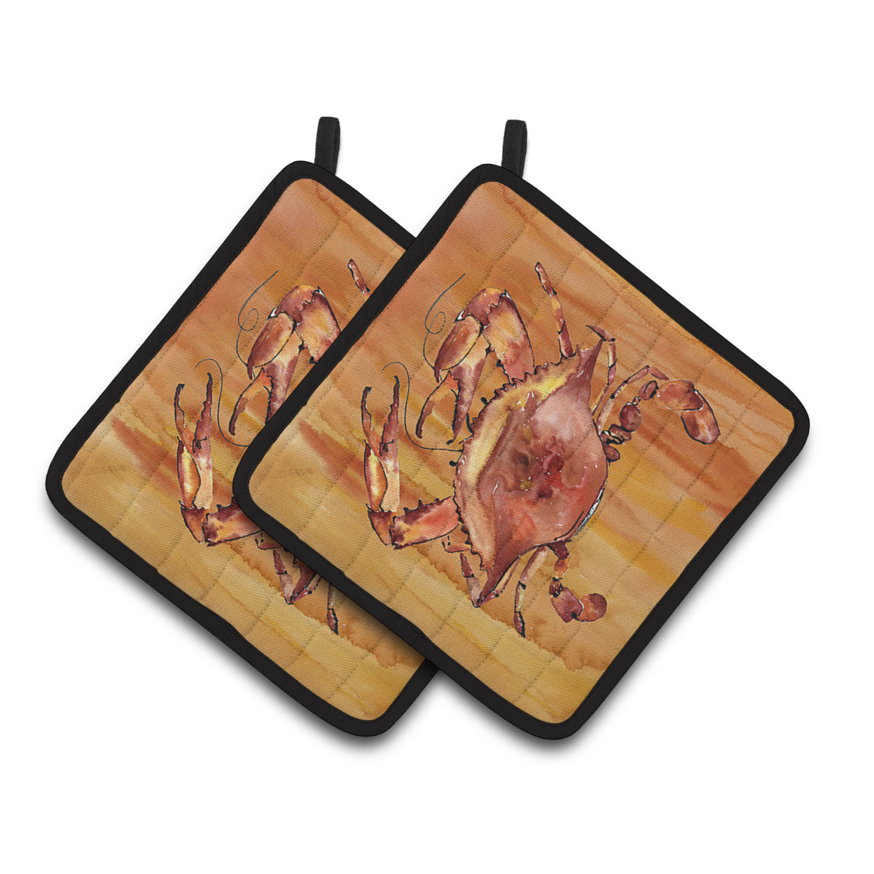 Carolines Treasures 8139PTHD Crab Pair of Pot Holders