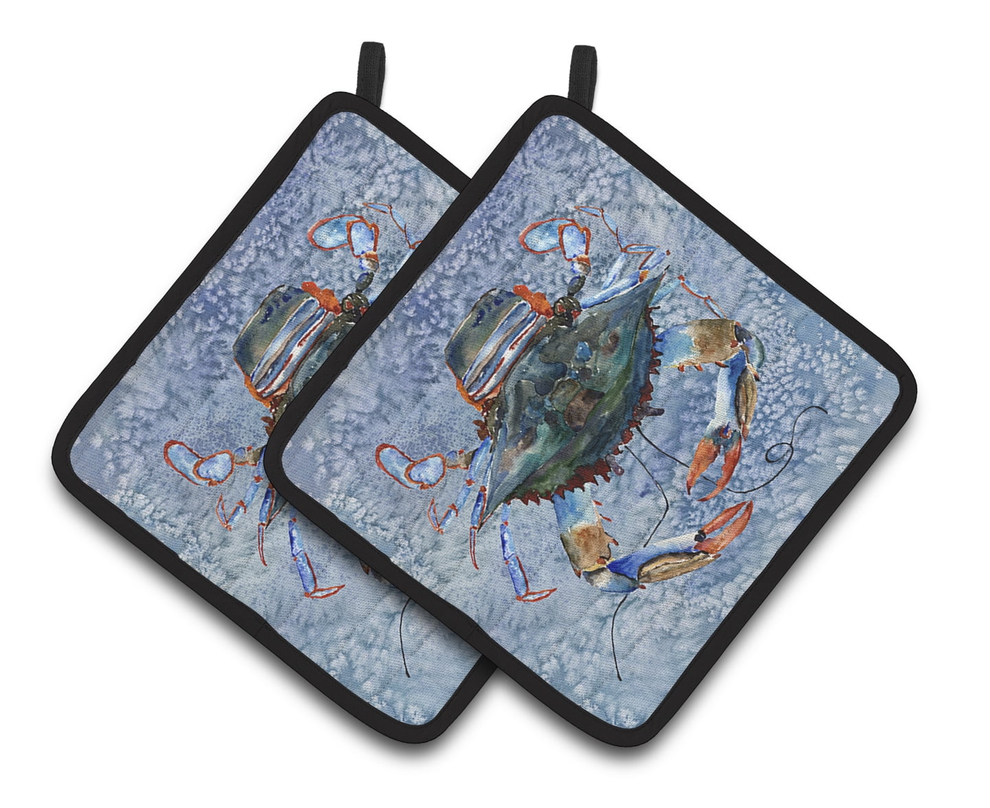 Crab Pair of Pot Holders
