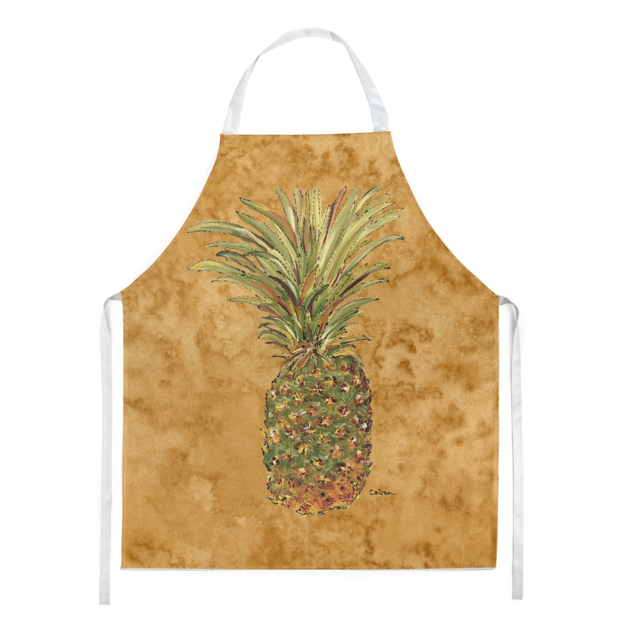 Carolines Treasures 8654APRON Pineapple Apron Large multicolor