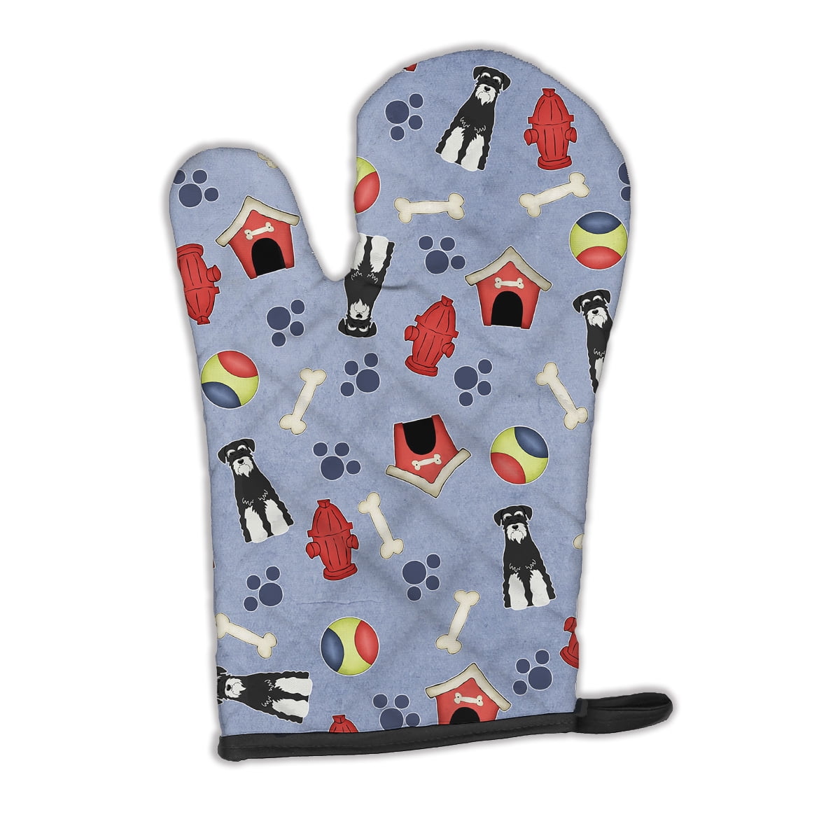 Dog House Collection Standard Schnauzer Salt and Pepper Oven Mitt