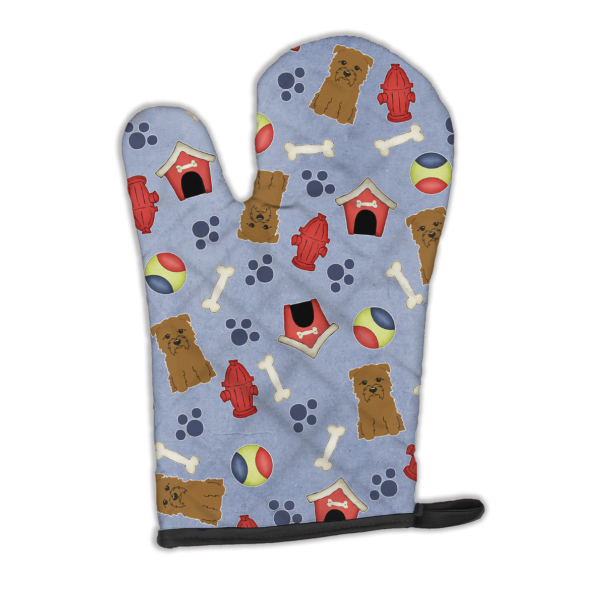 Carolines Treasures BB2673OVMT Dog House Collection Glen of Imal Tan Oven Mitt Large multicolor