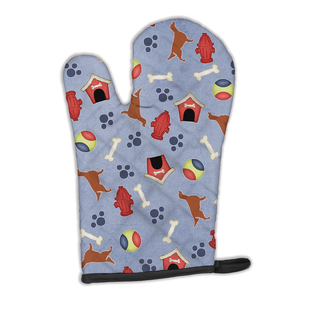 Irish Setter Dog House Collection Oven Mitt