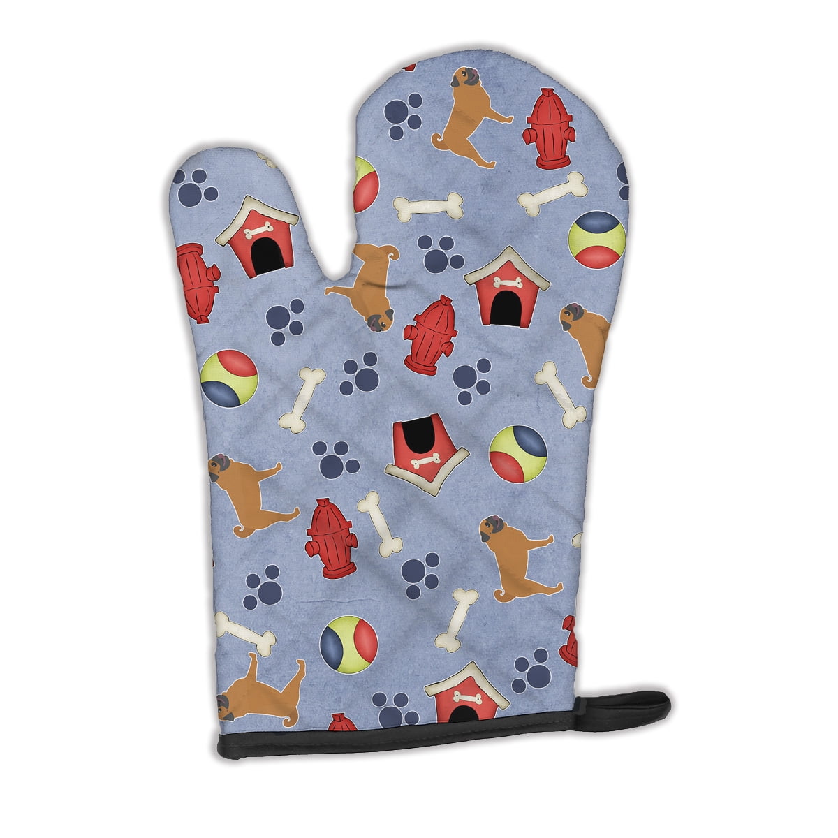 Pug Dog House Collection Oven Mitt