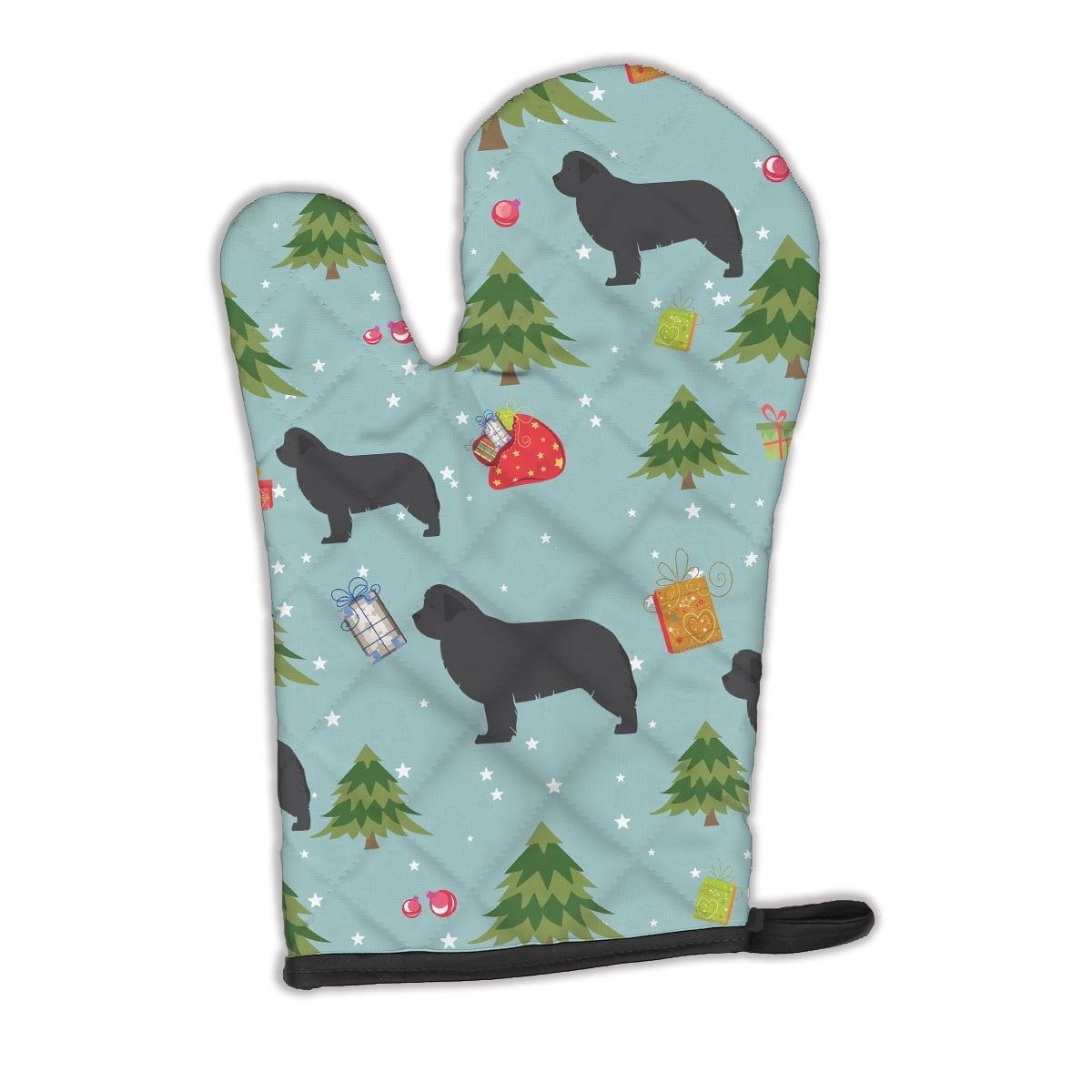 Christmas Newfoundland Oven Mitt