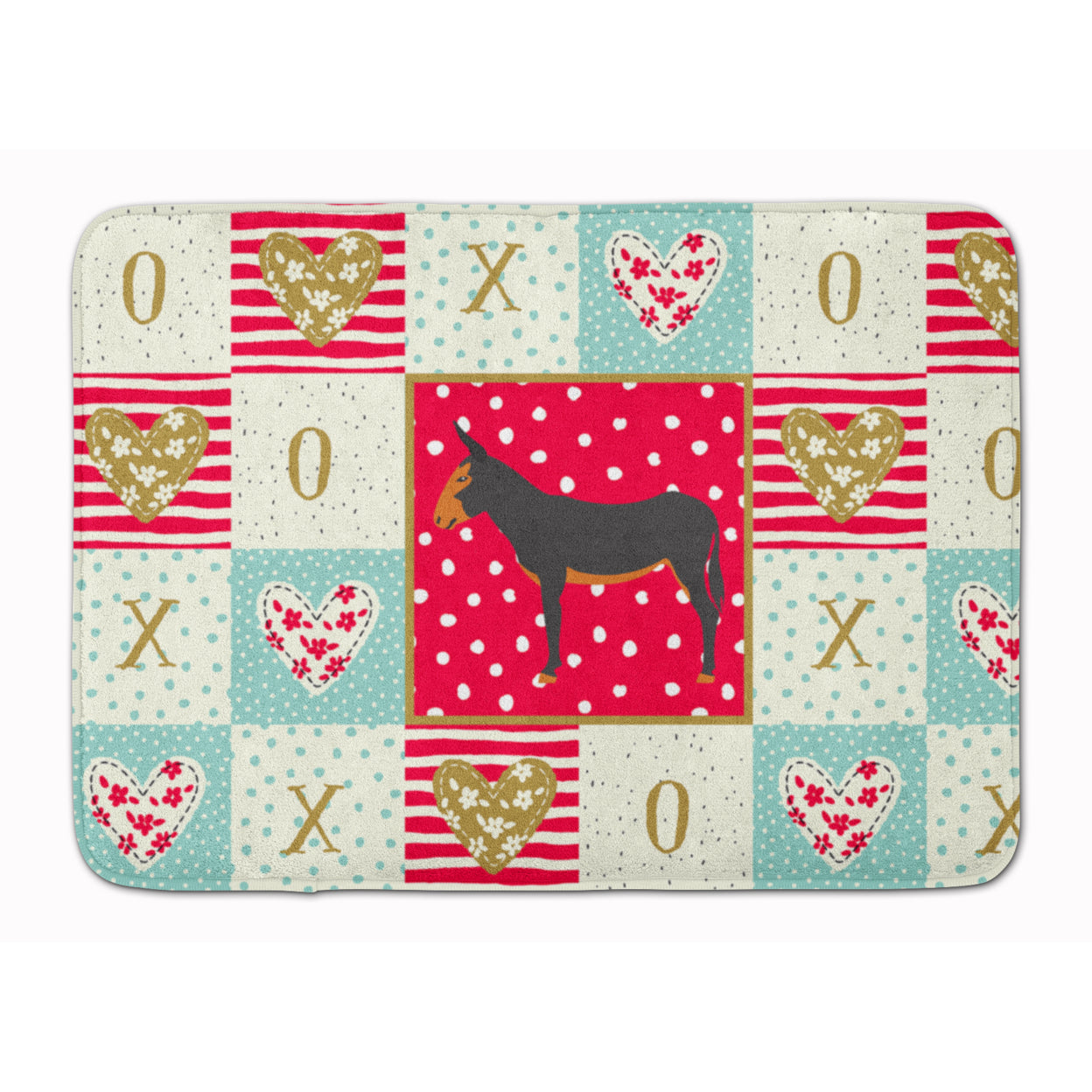 Catalan Donkey Love Machine Washable Memory Foam Mat