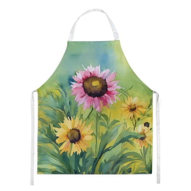 Carolines Treasures DAC1658APRON 30 x 27 in. Kentucky Goldenrod in Watercolor Apron