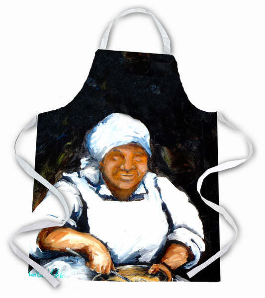 Carolines Treasures MW1200APRON Mermaids Heaven Apron Large multicolor