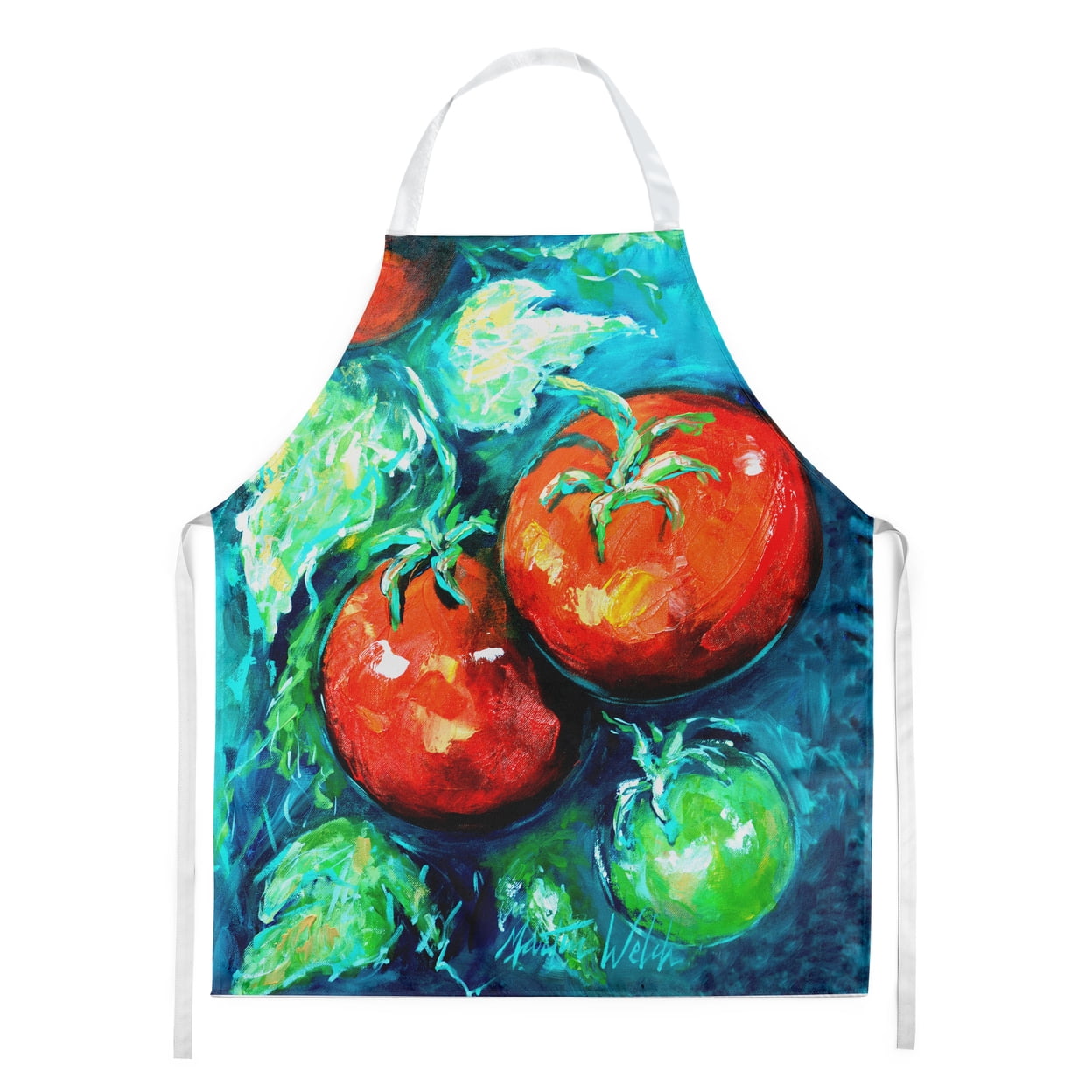 Carolines Treasures MW1148APRON Vegetables - Tomatoes on the vine Apron Large multicolor