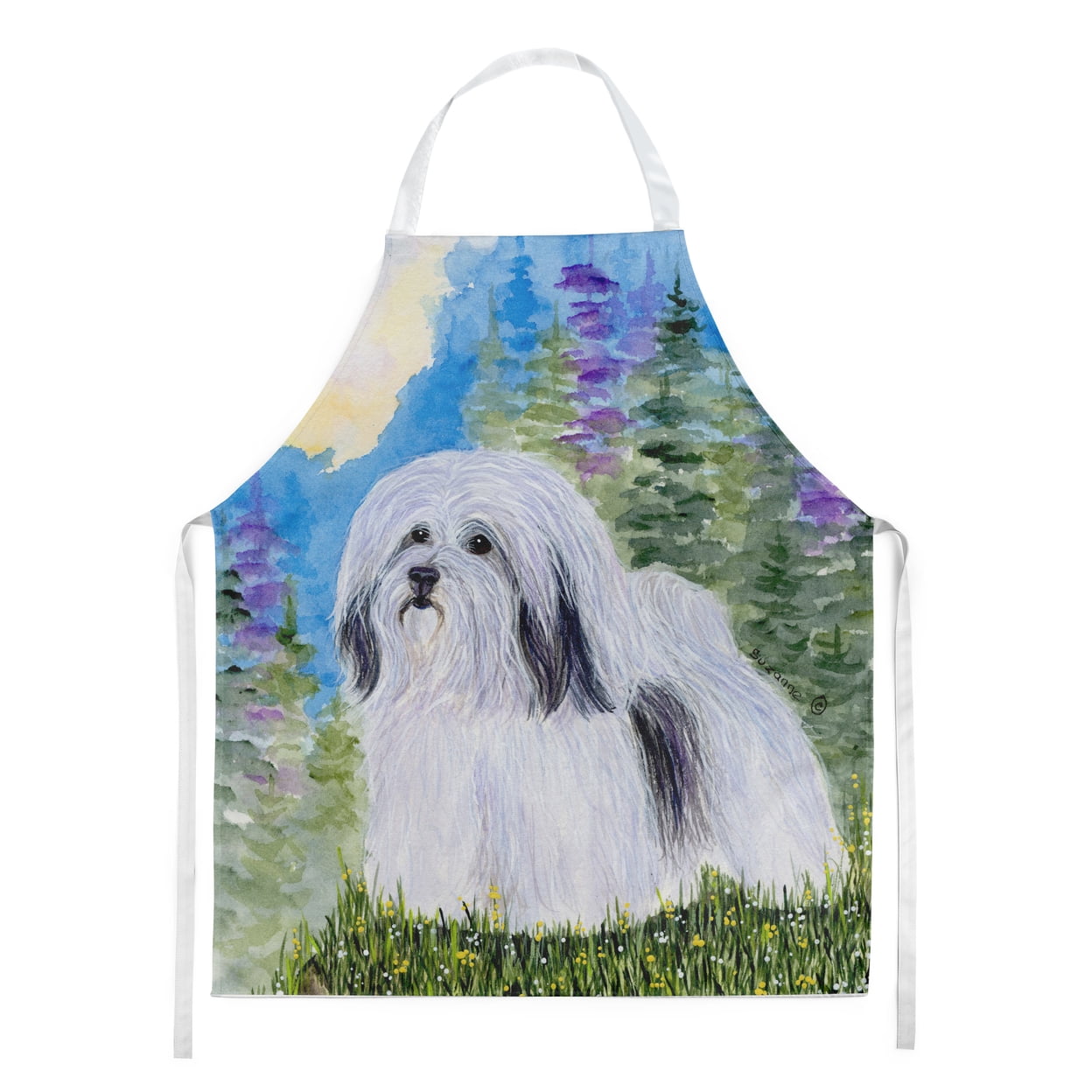 Carolines Treasures SS1034APRON Havanese Apron Large multicolor