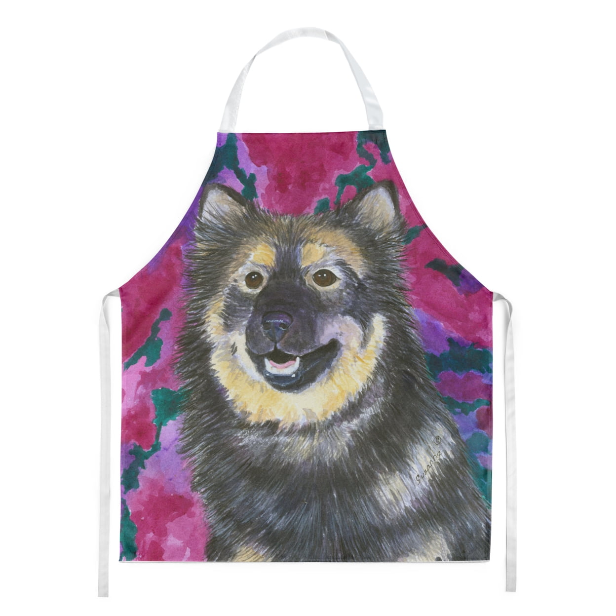 Carolines Treasures SS1063APRON Finnish Lapphund Apron Large multicolor