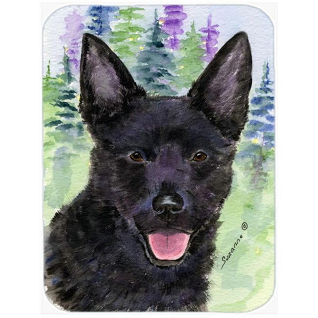 Carolines Treasures SS8013LCB Australian Kelpie Glass Cutting Board Large, 12H x 16W, multicolor