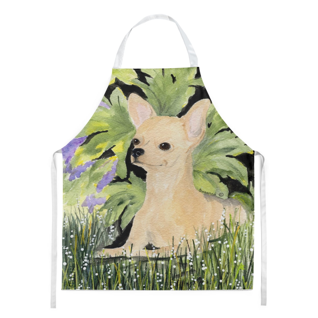 Carolines Treasures SS8325APRON Chihuahua Apron Large multicolor