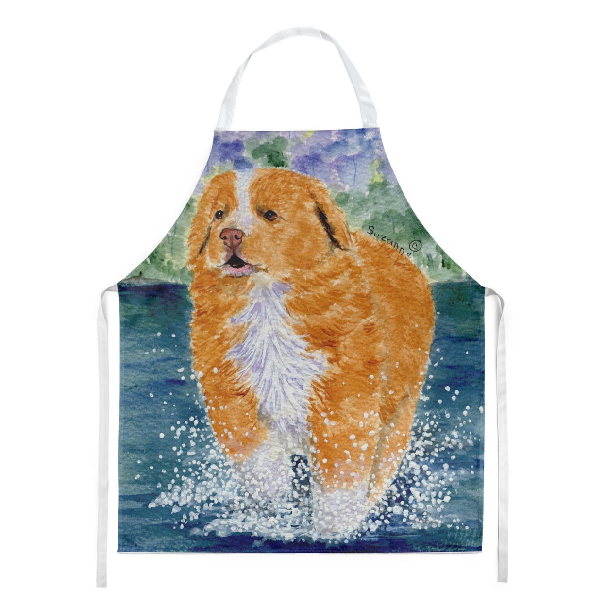 Carolines Treasures SS8619APRON Nova Scotia Duck Toller Apron Large multicolor