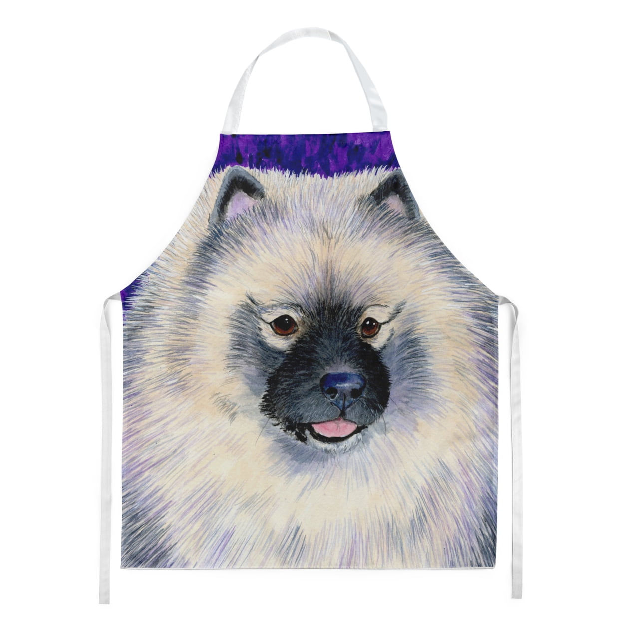 Carolines Treasures SS8691APRON Keeshond Apron Large multicolor