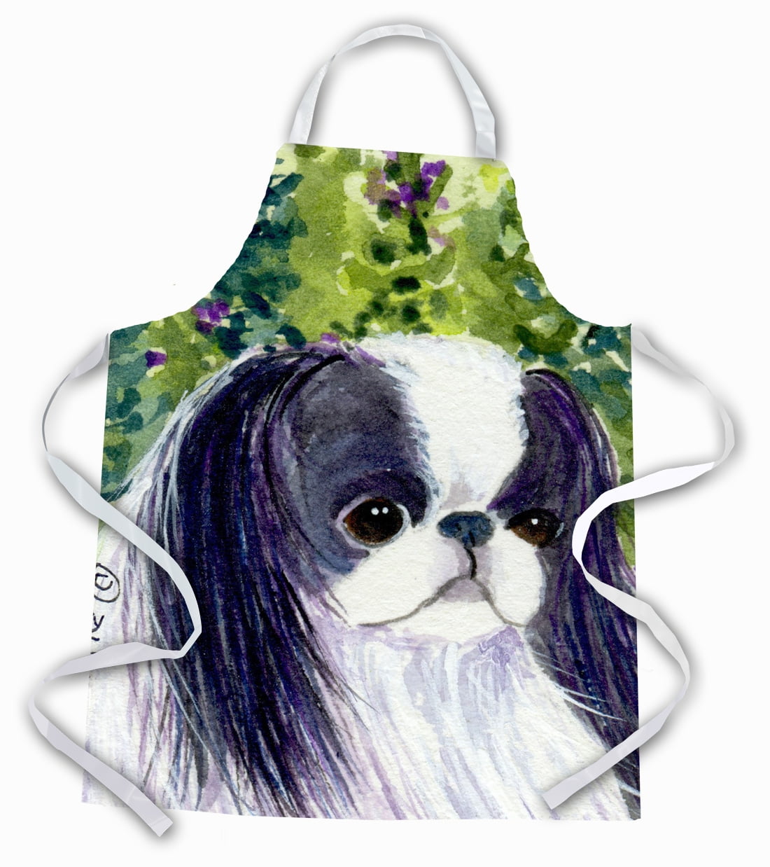 Carolines Treasures SS8730APRON Japanese Chin Apron, Large, Multicolor