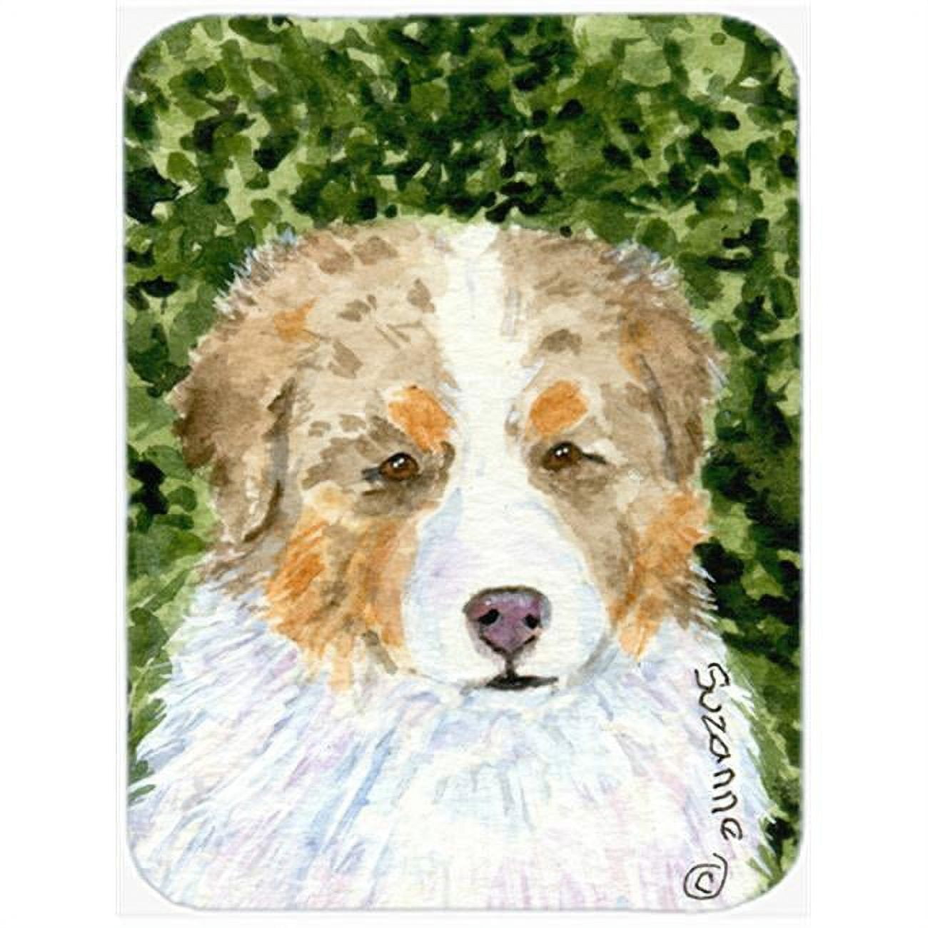 Carolines Treasures SS8732LCB Australian Shepherd Glass Cutting Board Large, 12H x 16W, multicolor