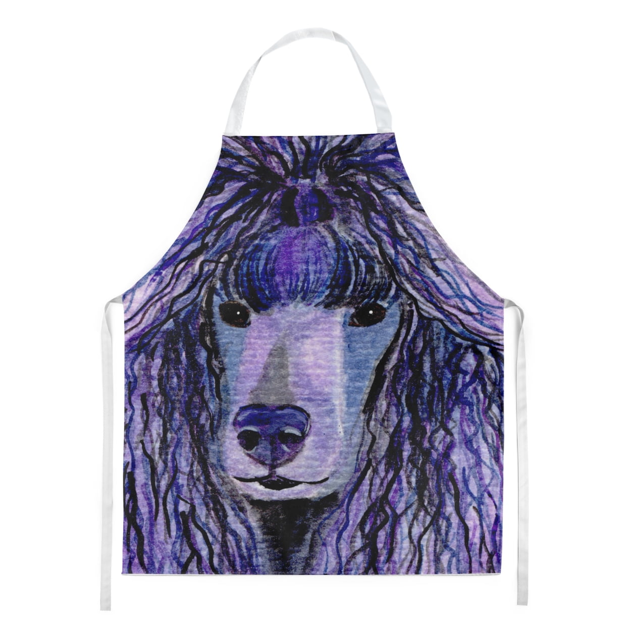 Carolines Treasures SS8800APRON Poodle Apron Large multicolor