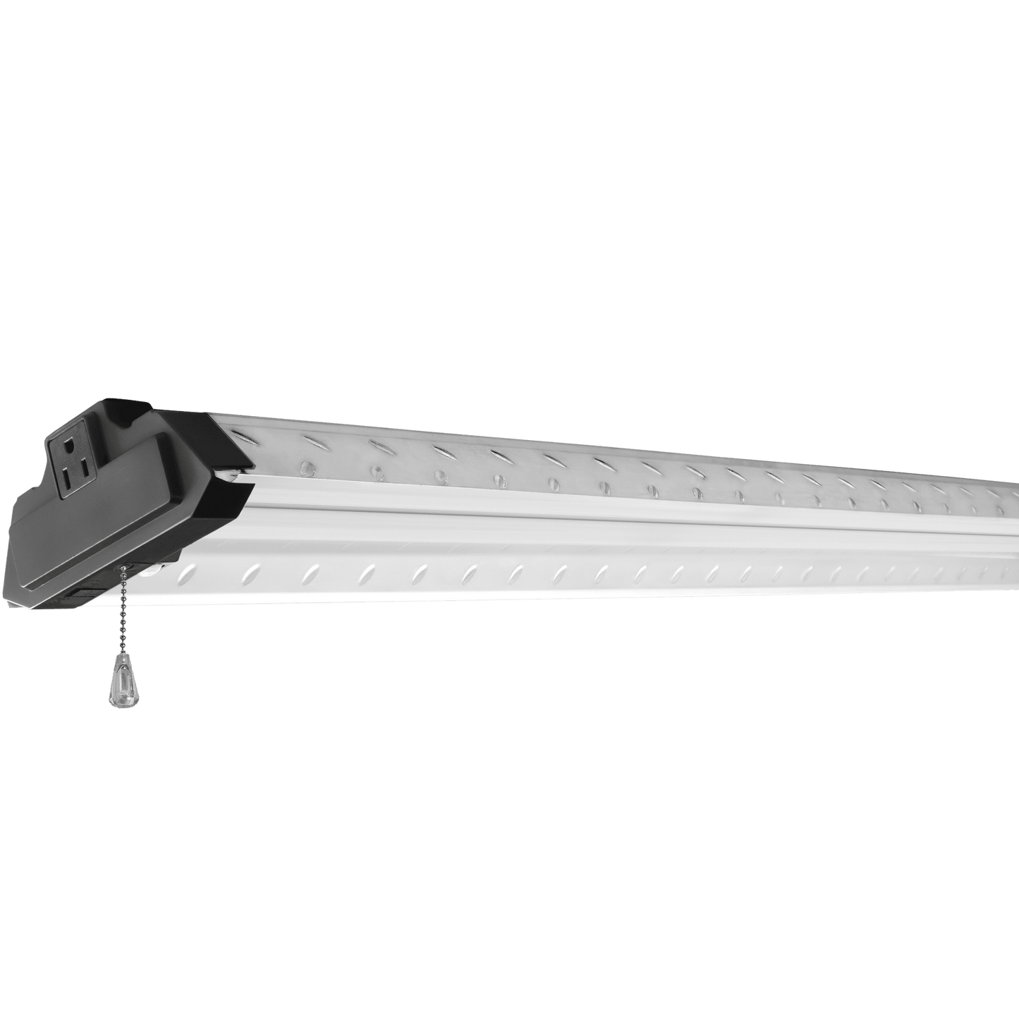 Champion Electronics 4ft LED Shop Light 10,000 Lumen with Motion Sensor, Steel Tread Plate