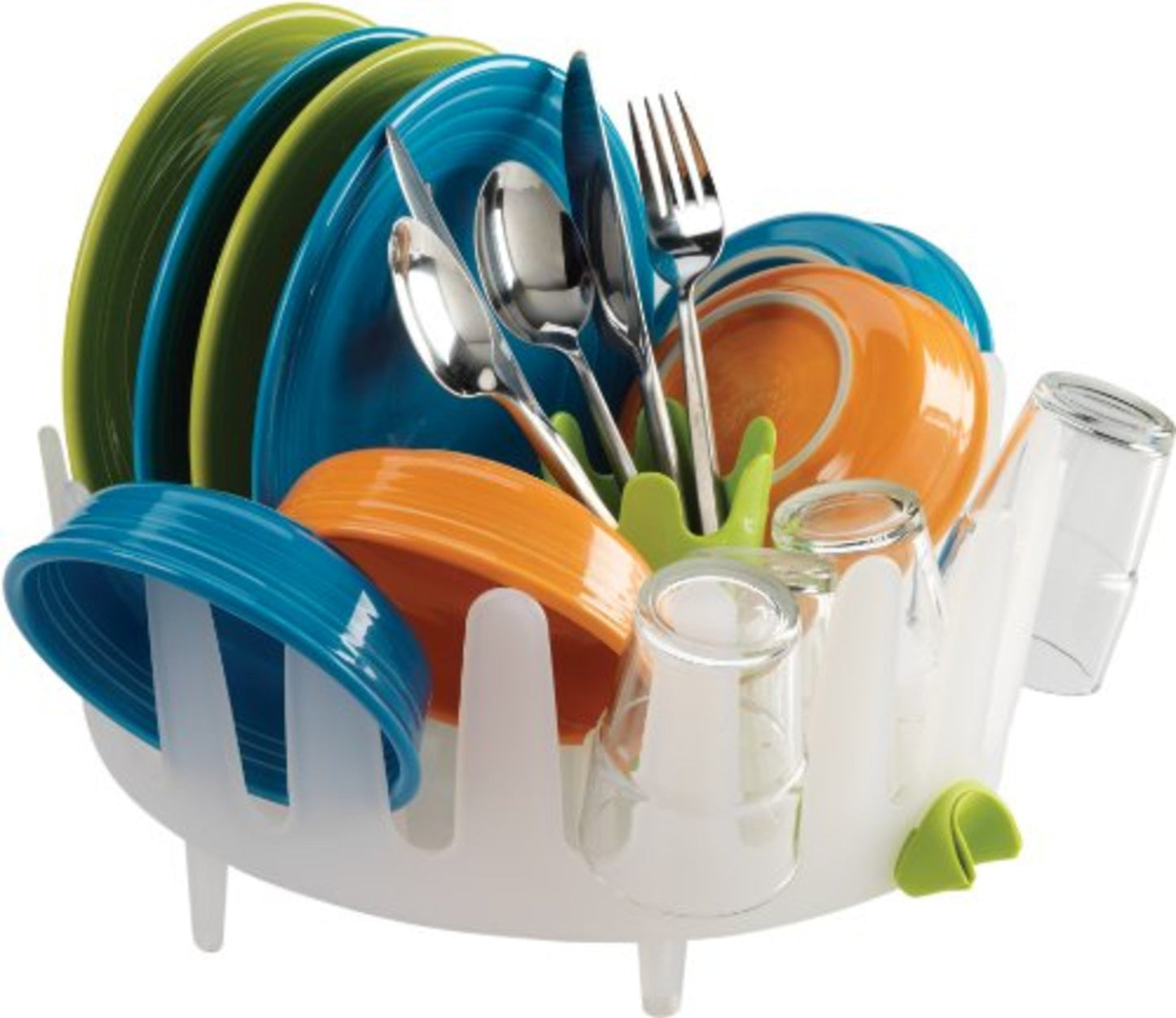 Chef'n Dish Garden Dish Rack in Dishwasher Safe in Arugula