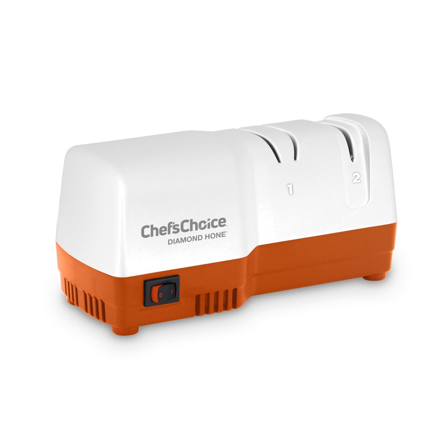 Chef'sChoice Model D202 2-Stage Electric Knife Sharpener, in Orange (SHD202OR11)