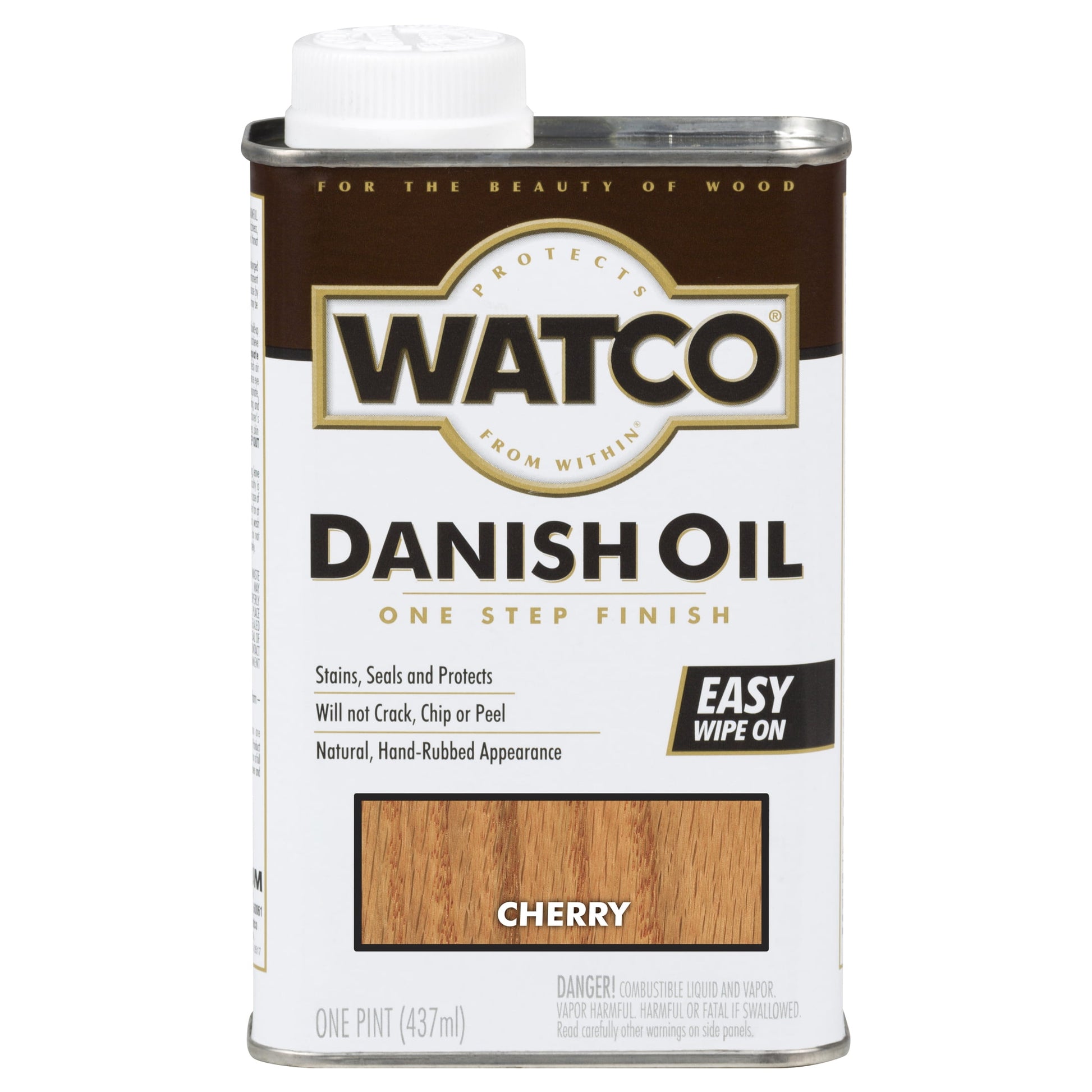 6 Pack, Cherry, Watco Danish Oil - 65251, Pint