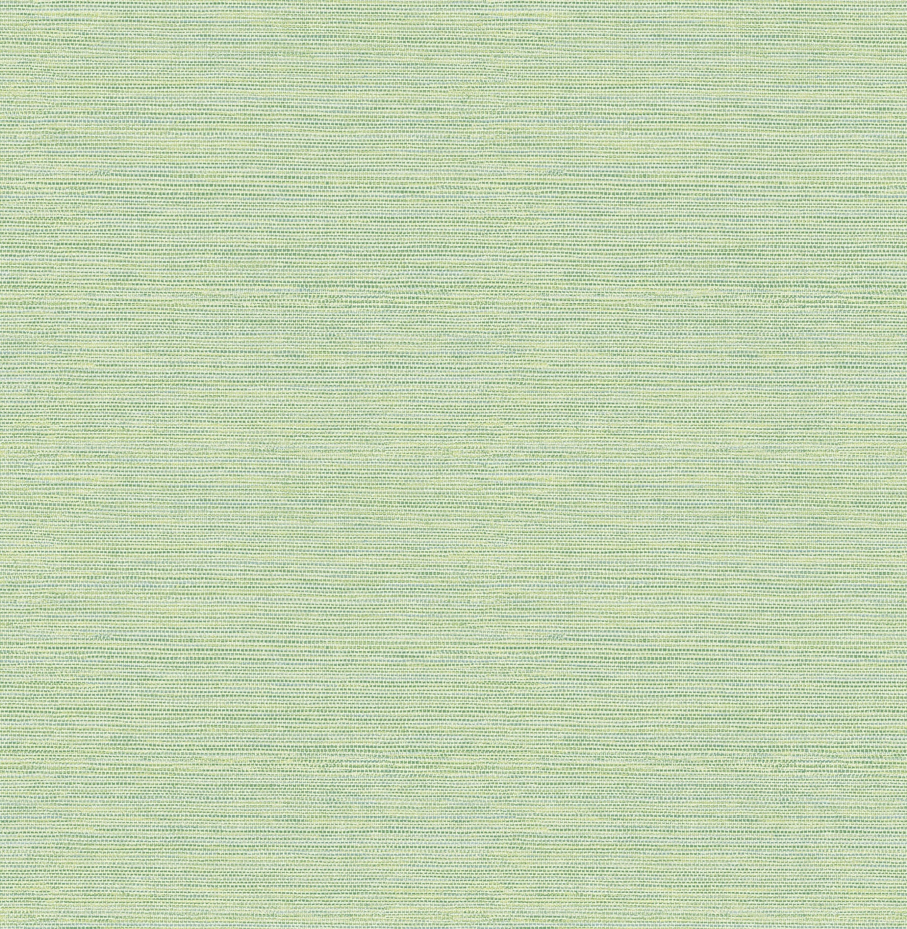 Chesapeake Agave Green Faux Grasscloth Wallpaper