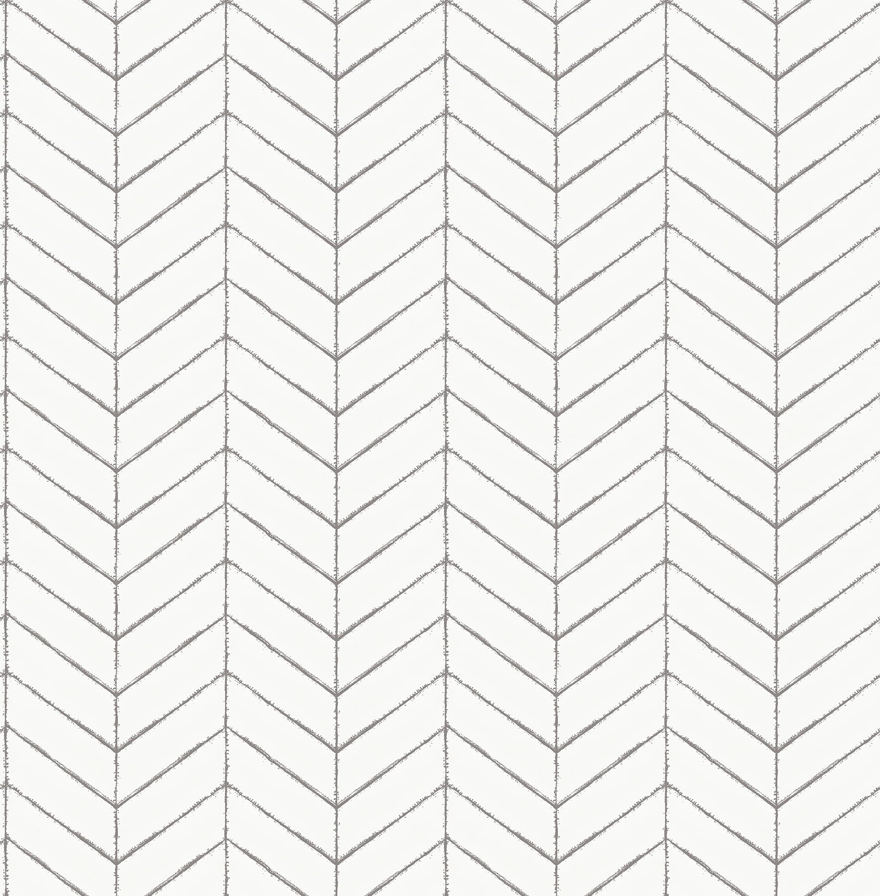 Bison Taupe Herringbone Wallpaper
