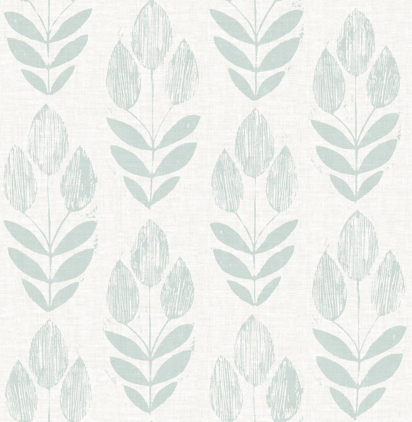 Chesapeake Garland Teal Block Tulip Wallpaper