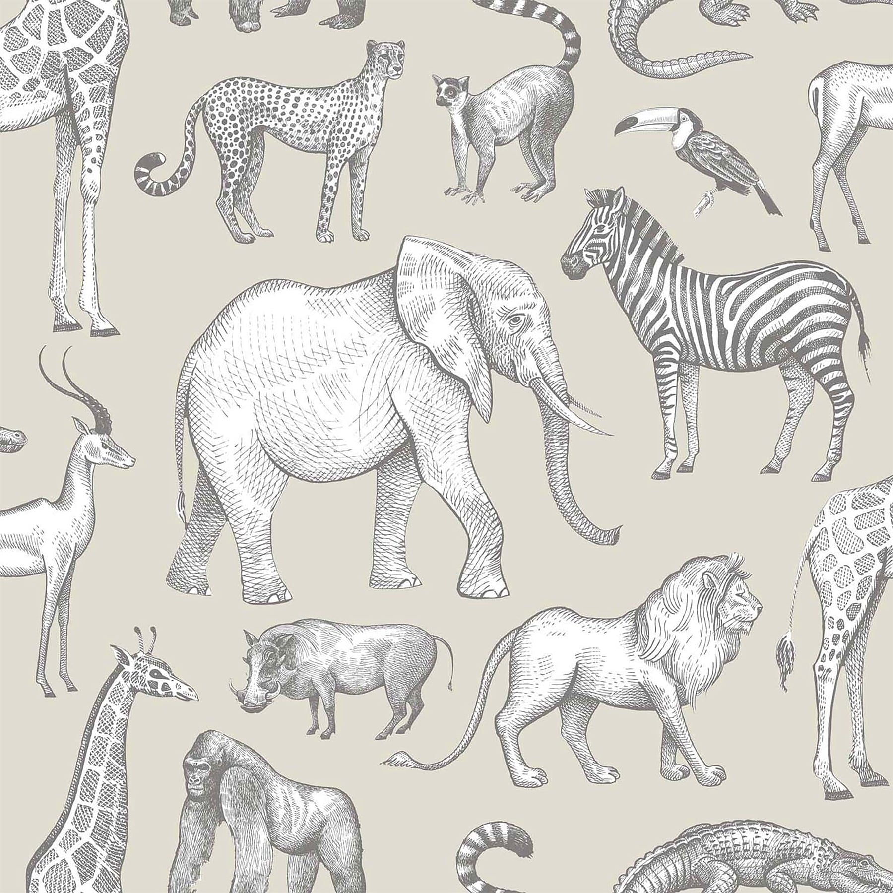 Chesapeake Inez Mustard Geometric Wallpaper, 20.9-in by 33-ft