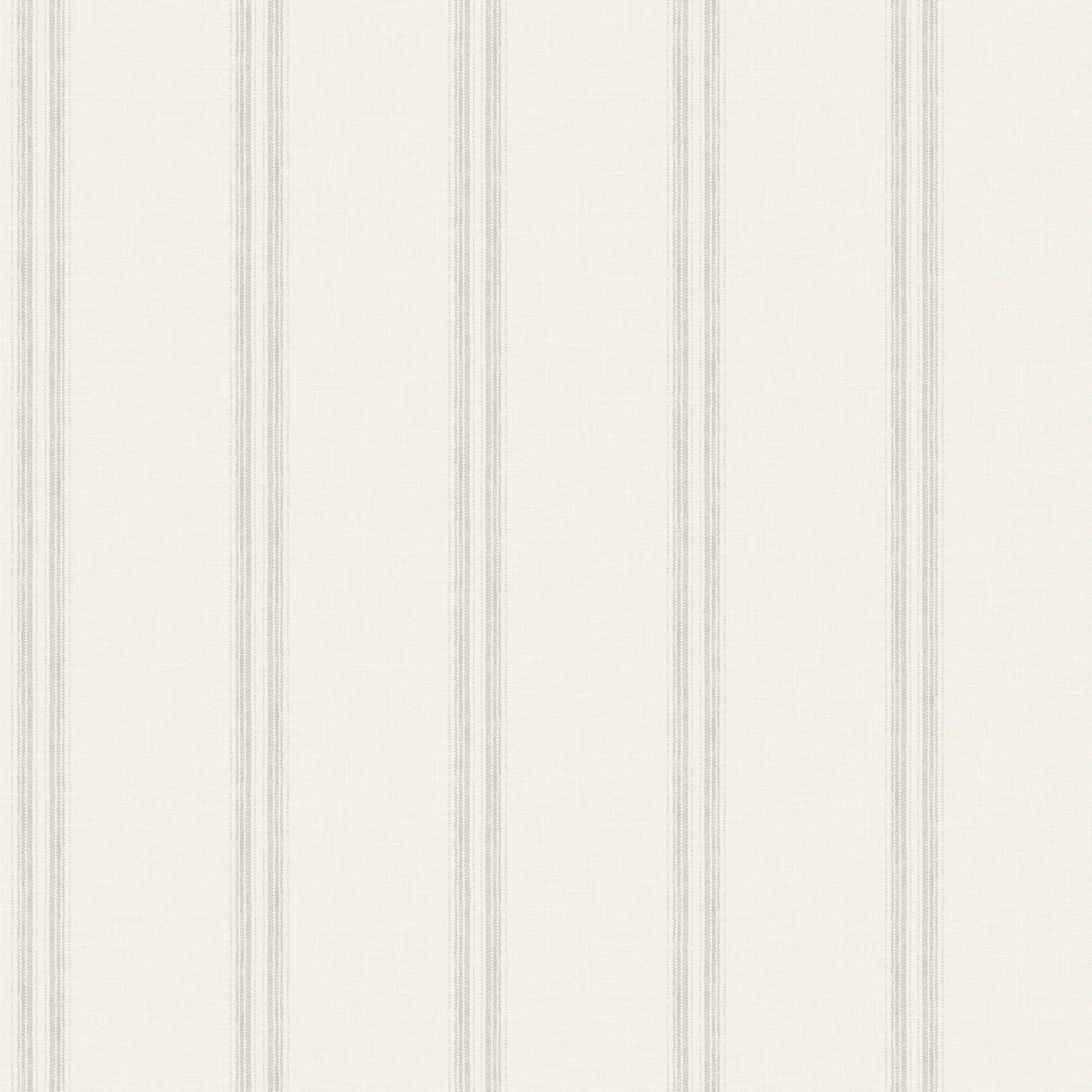 Chesapeake Johnny Grey Stripes Wallpaper, 20.5-in by 33-ft, 56.4 sq. ft