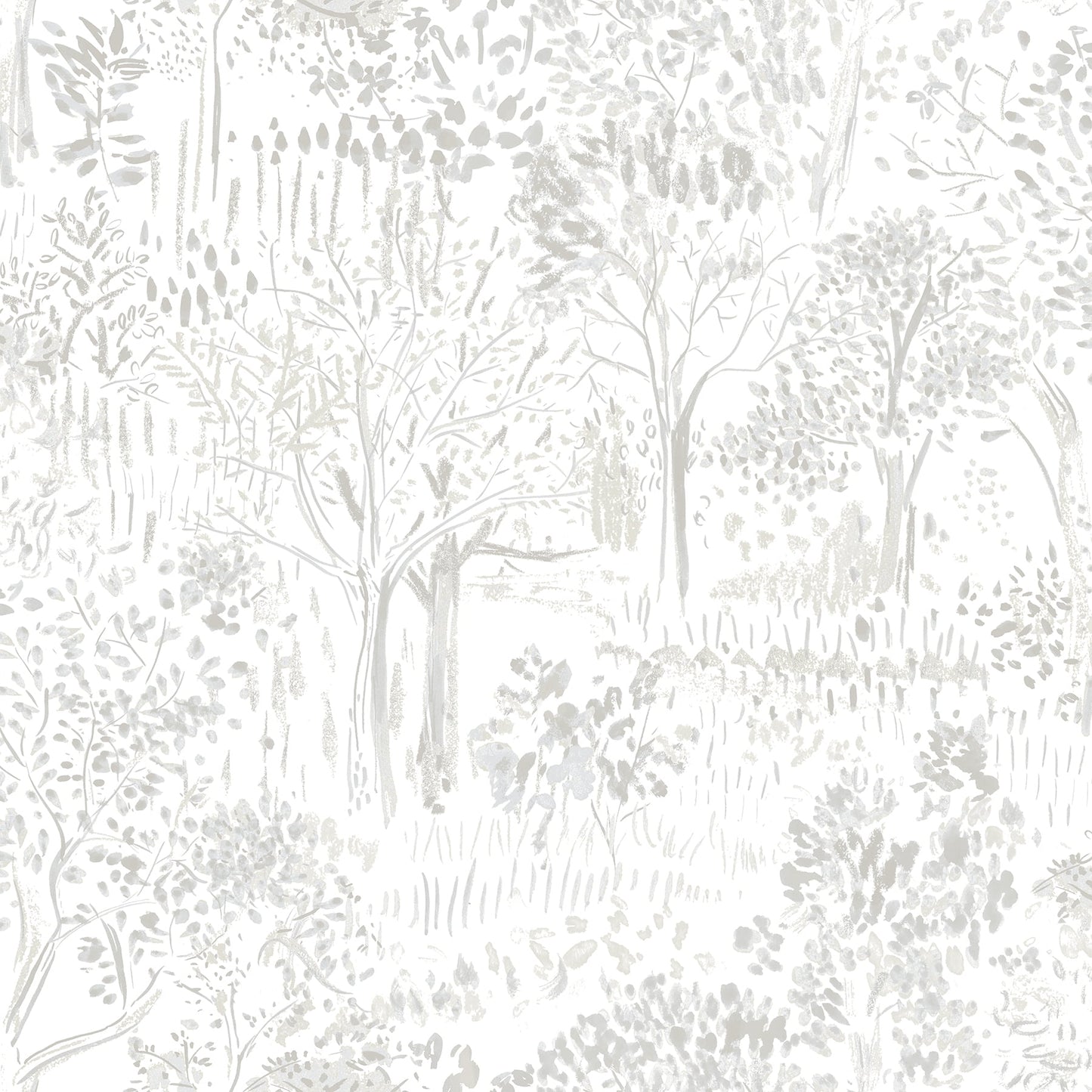 Chesapeake Walden Grey Forest Wallpaper
