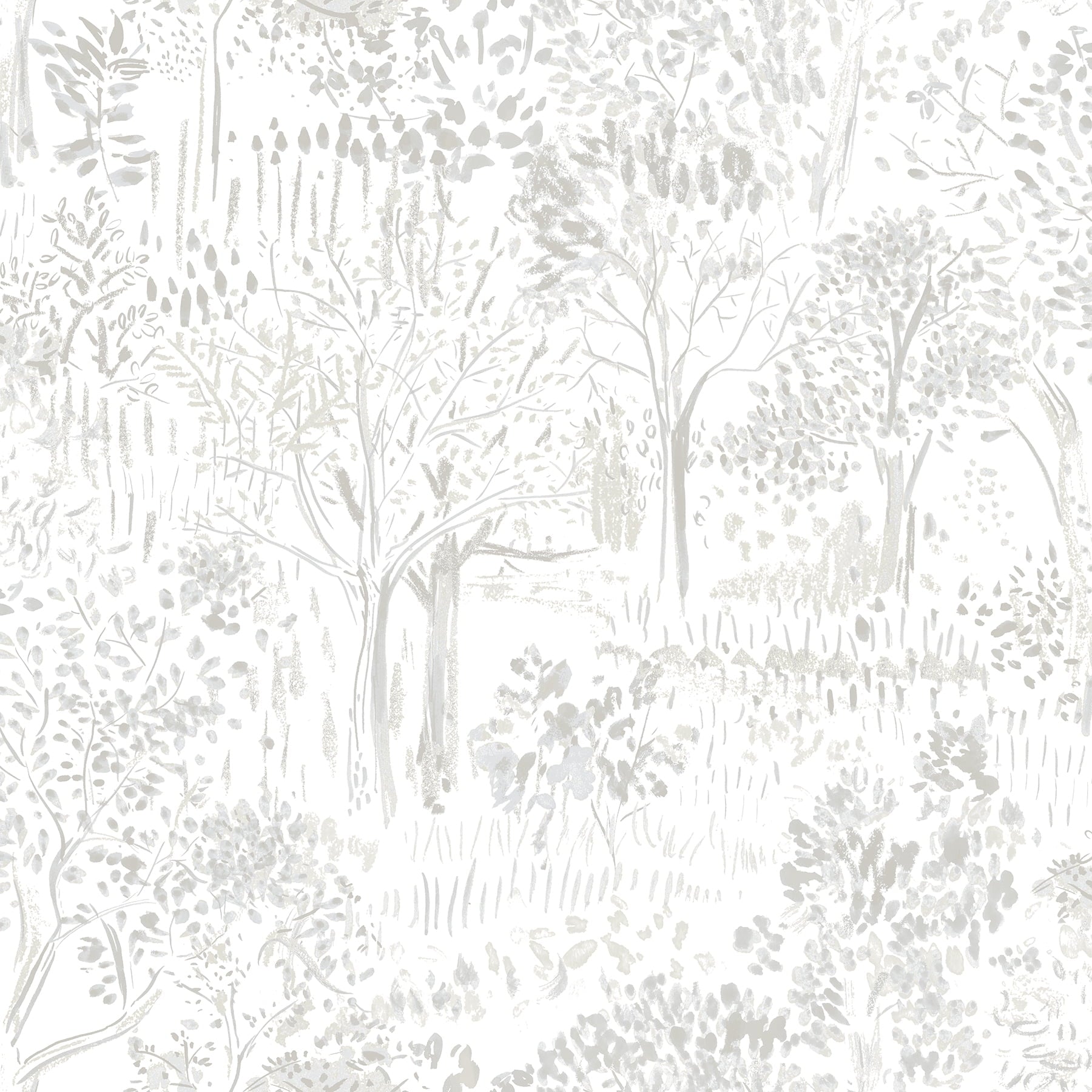 Chesapeake Walden Grey Forest Wallpaper