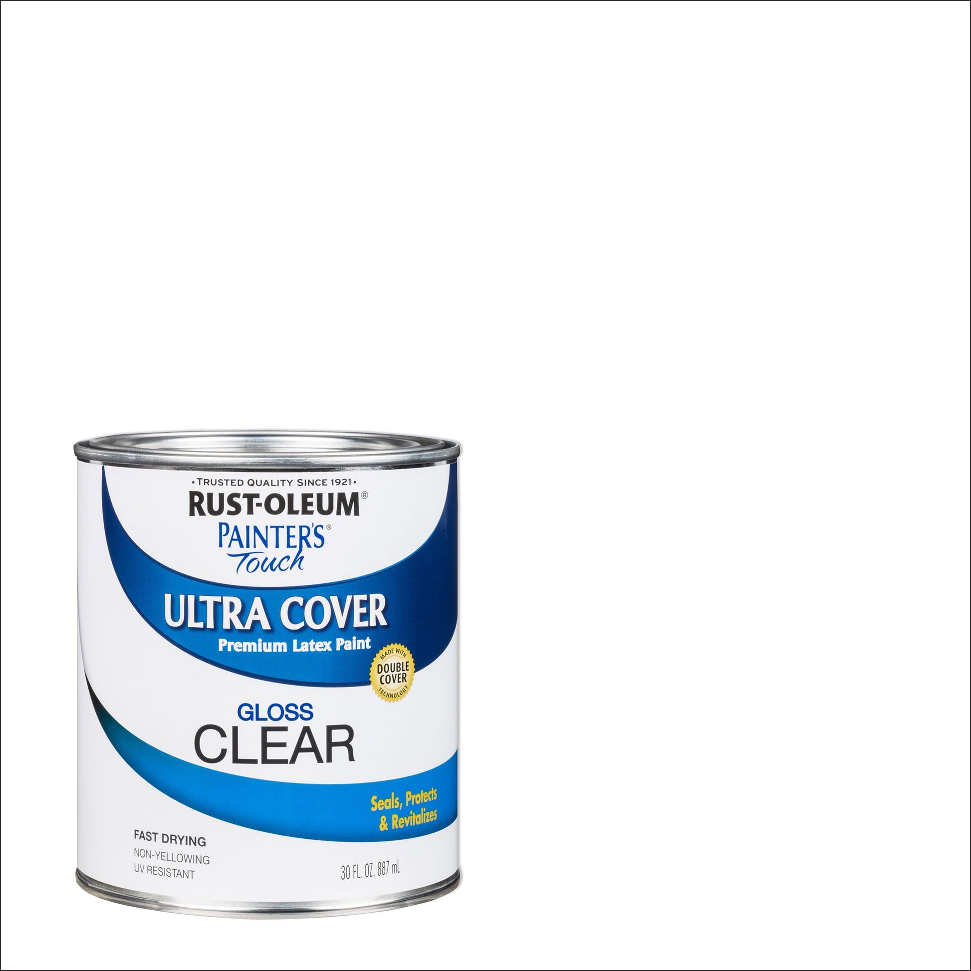Clear, Rust-Oleum Painter's Touch Ultra Cover Gloss, Quart, 2 Pack