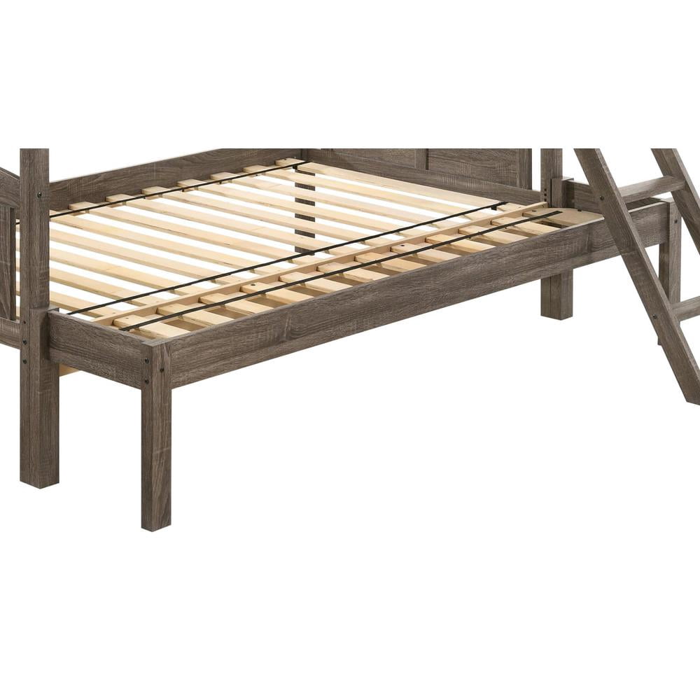 Coaster Co. of America Extention, Weathered Brown, 79.50 X 16.25 X 17.25"H
