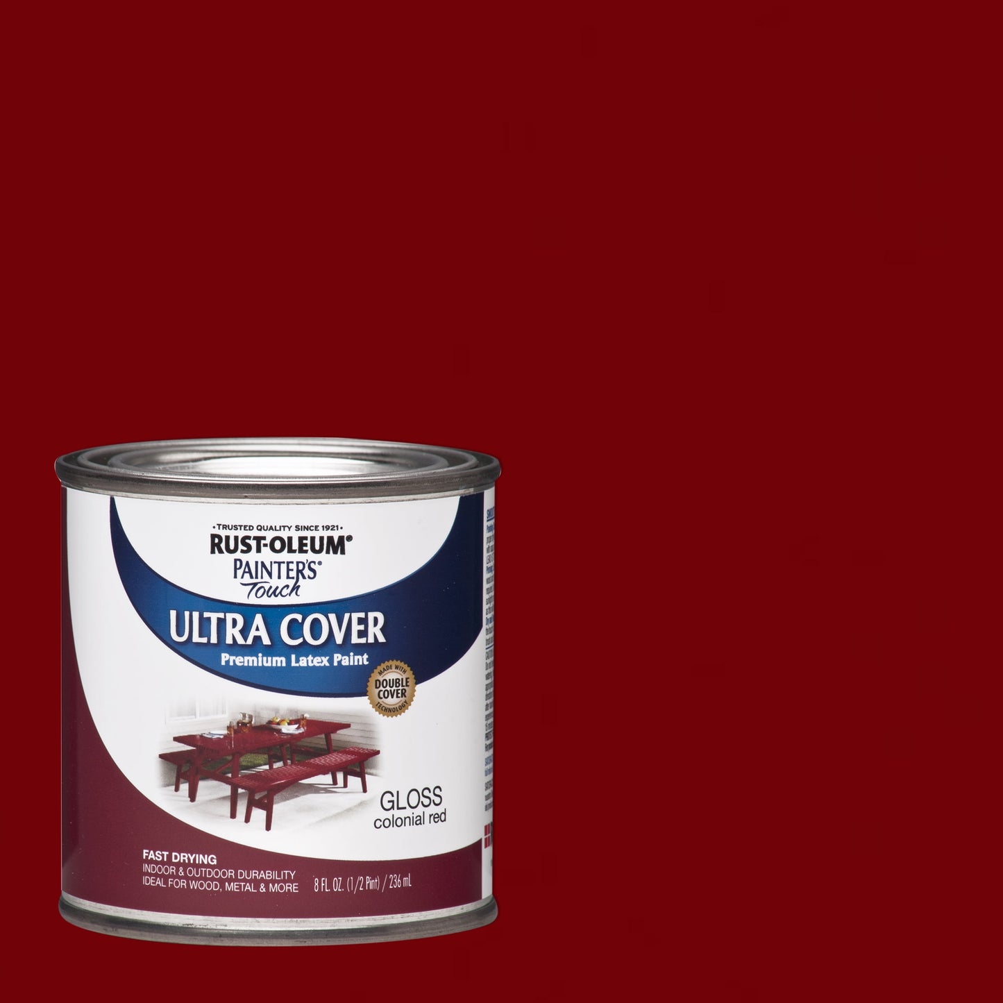 Colonial Red, Rust-Oleum Painter's Touch Ultra Cover Gloss, Half Pint, 6 Pack