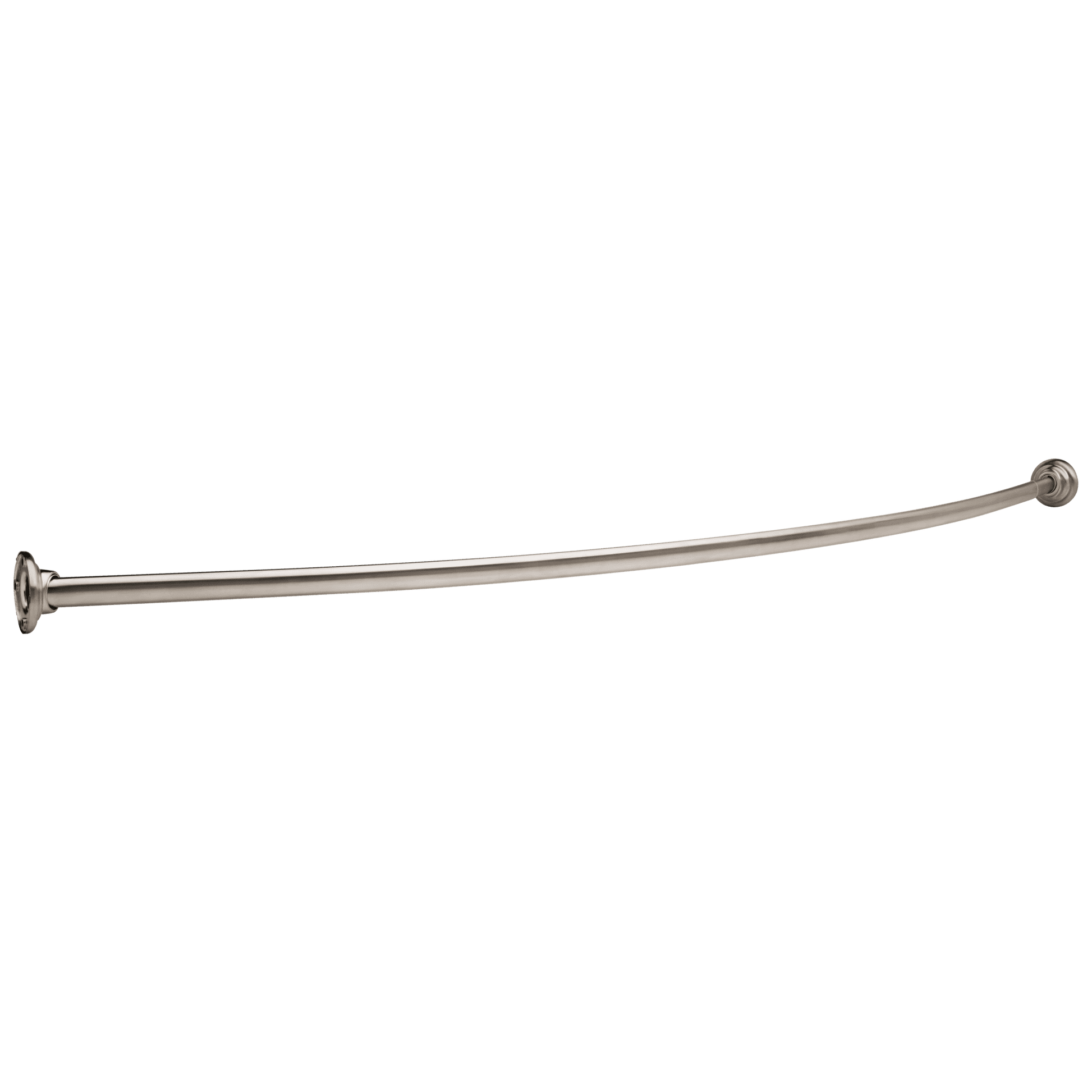 Commercial Other: 1-1/4" x 6' Metal Shower Rod with Flanges, Concealed Screws