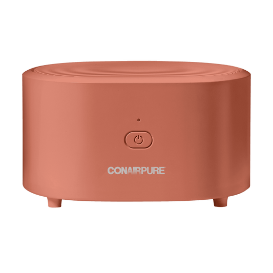 ConairPure Portable HEPA Air Purifier, 3 Fan Settings, Coral