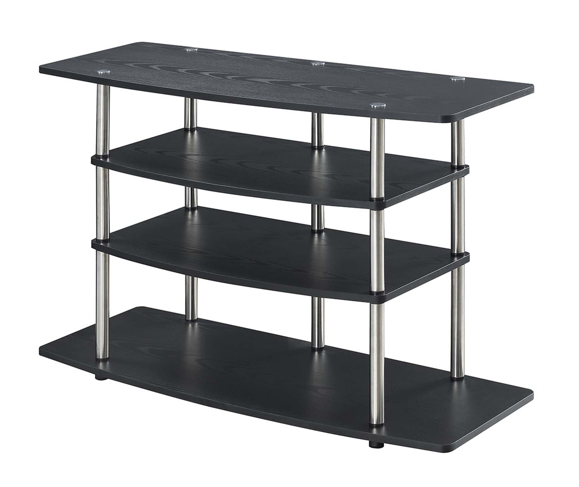 Convenience Concepts Designs2Go Soporte de TV Ancho sin Herramientas, Negro