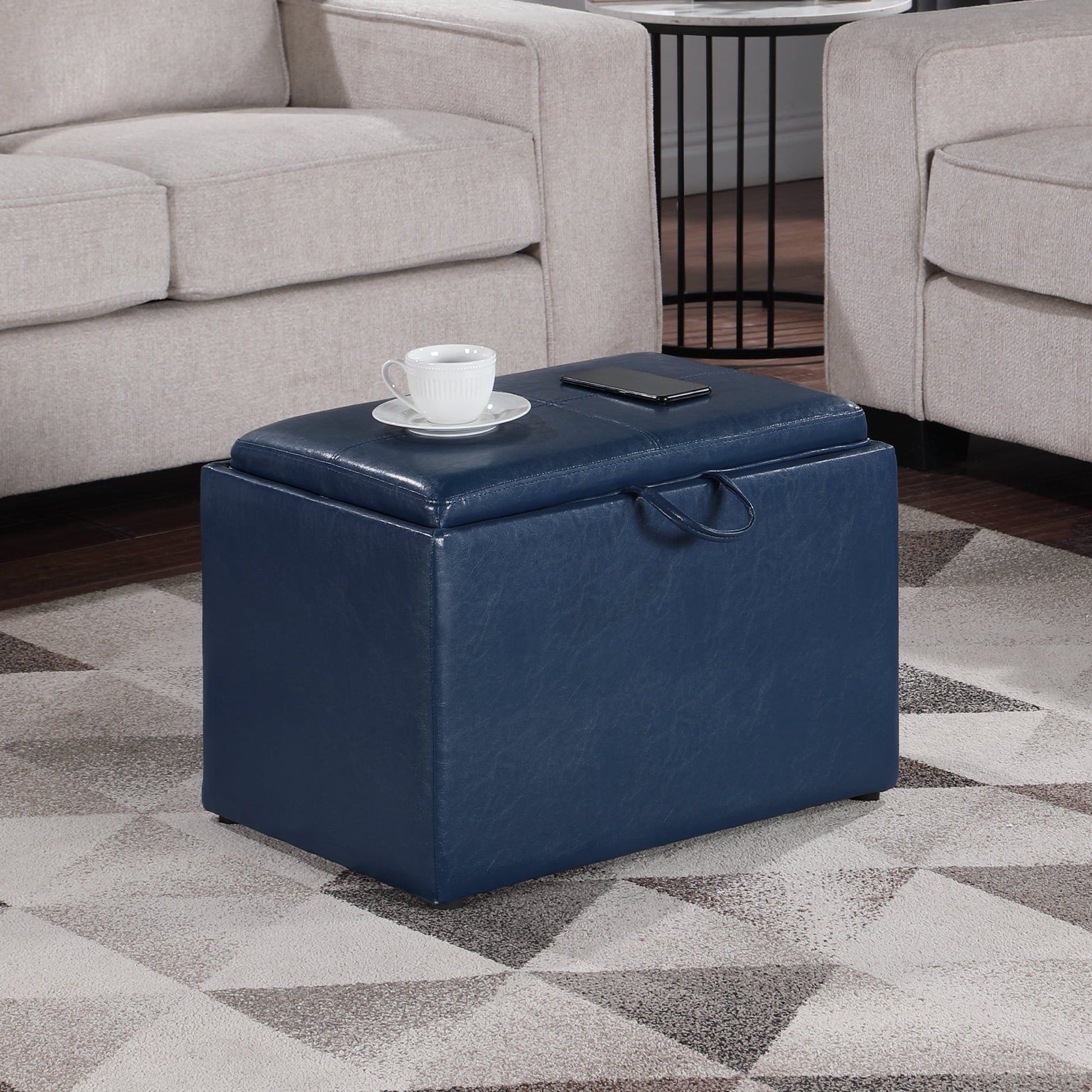 Convenience Concepts Designs4Comfort Accent Storage Ottoman